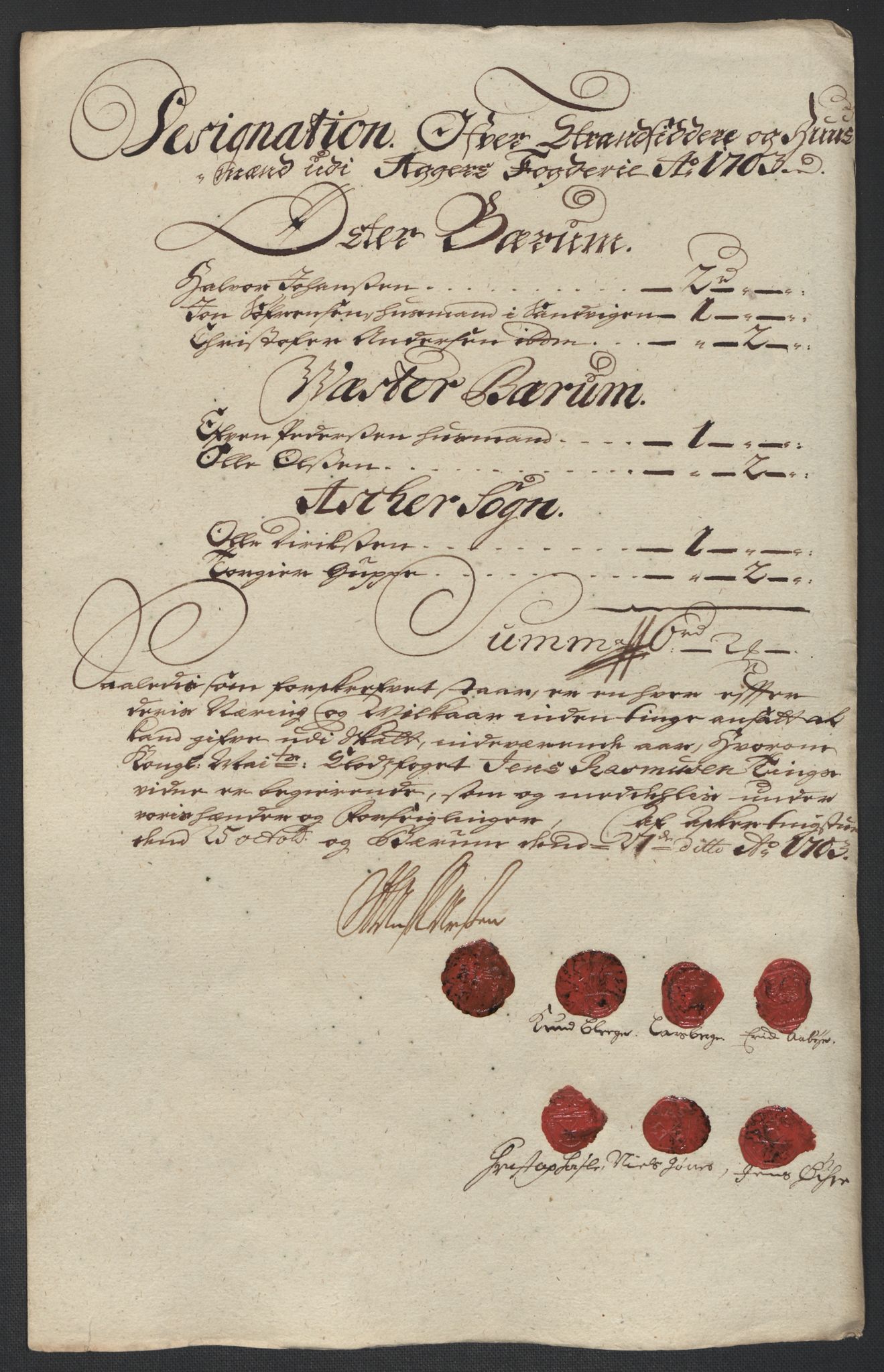 Rentekammeret inntil 1814, Reviderte regnskaper, Fogderegnskap, RA/EA-4092/R10/L0445: Fogderegnskap Aker og Follo, 1703-1704, p. 96