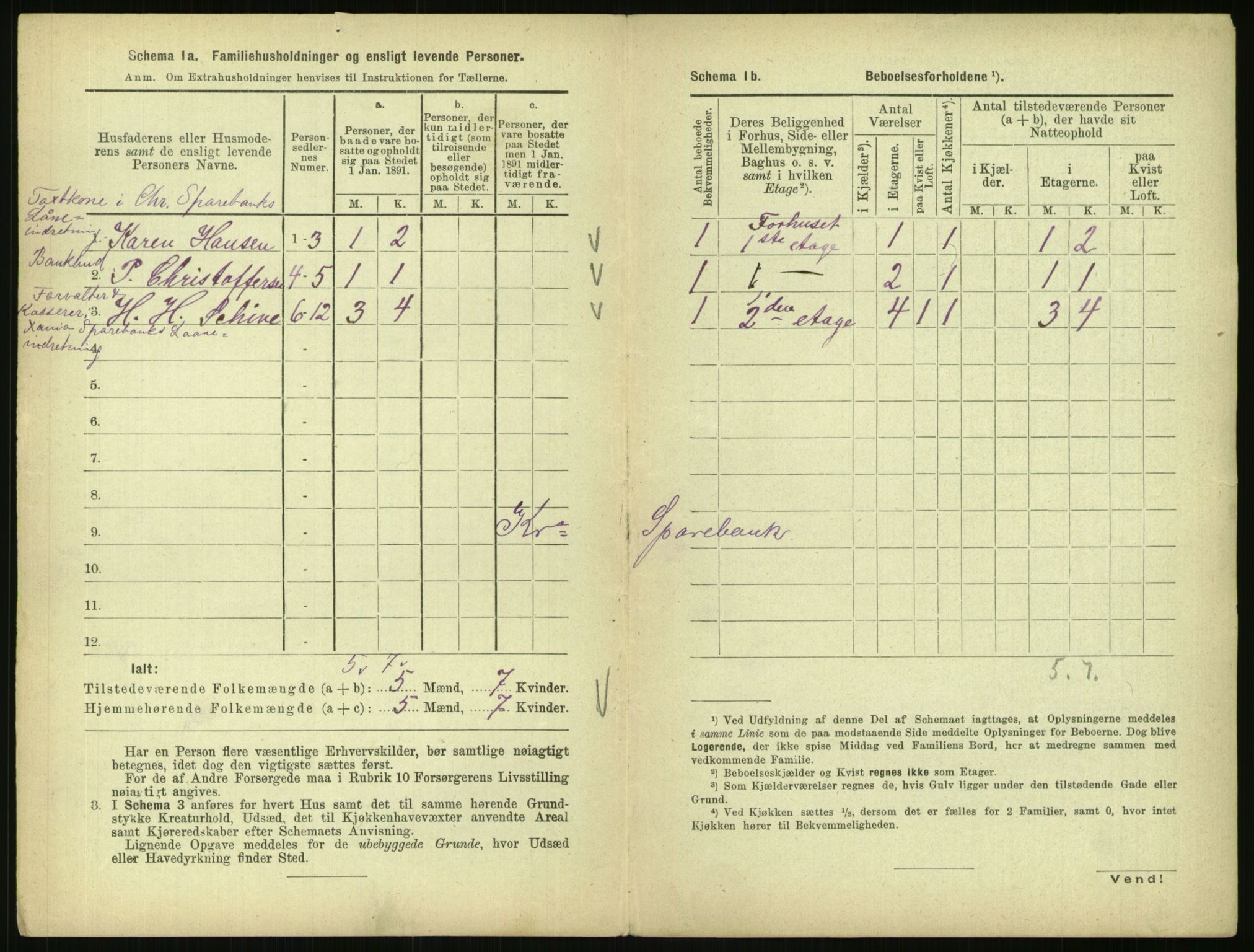 RA, 1891 census for 0301 Kristiania, 1891, p. 15544