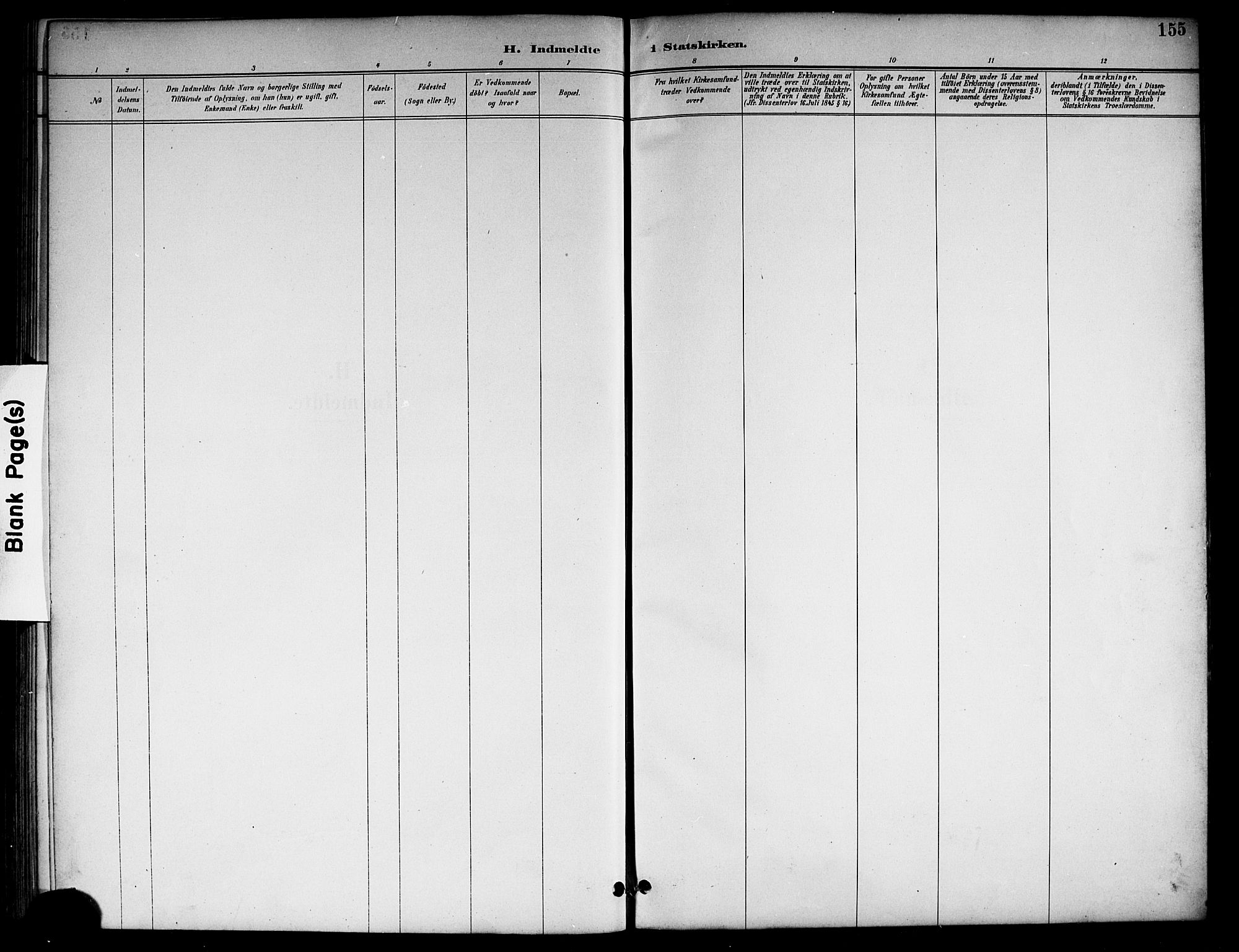 Brunlanes kirkebøker, SAKO/A-342/G/Gc/L0002: Parish register (copy) no. III 2, 1891-1922, p. 155
