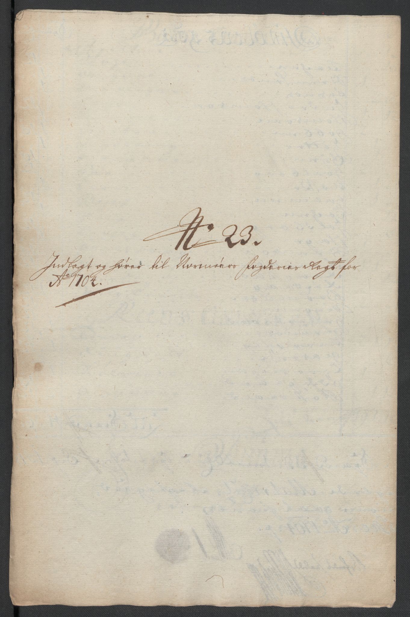 Rentekammeret inntil 1814, Reviderte regnskaper, Fogderegnskap, AV/RA-EA-4092/R56/L3740: Fogderegnskap Nordmøre, 1703-1704, p. 351