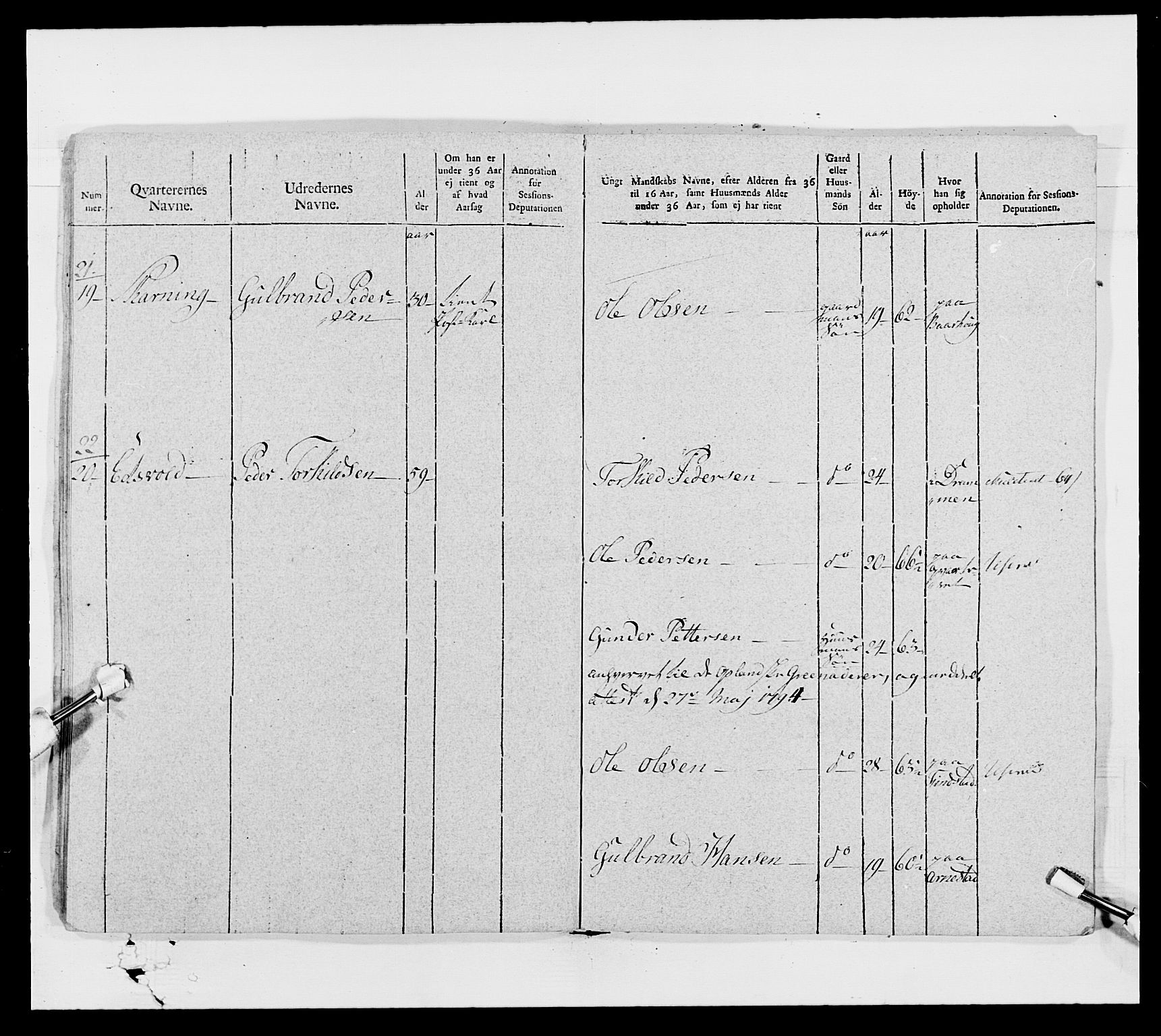 Generalitets- og kommissariatskollegiet, Det kongelige norske kommissariatskollegium, AV/RA-EA-5420/E/Eh/L0006: Akershusiske dragonregiment, 1796-1800, p. 17