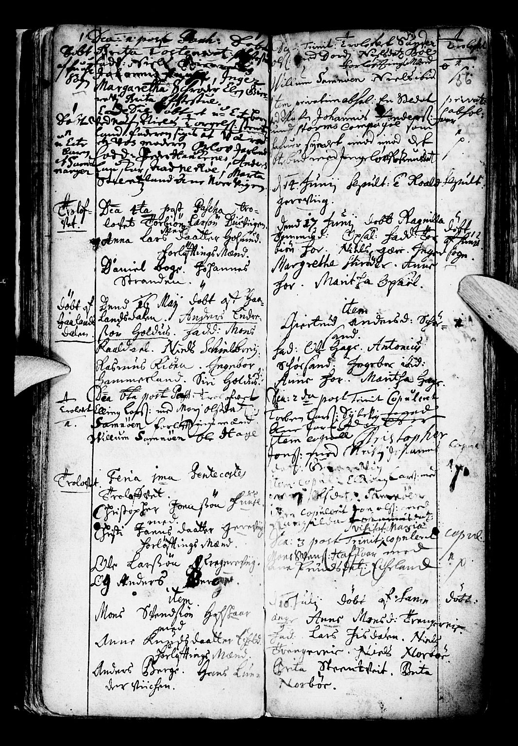 Os sokneprestembete, AV/SAB-A-99929: Parish register (official) no. A 6, 1669-1719, p. 56