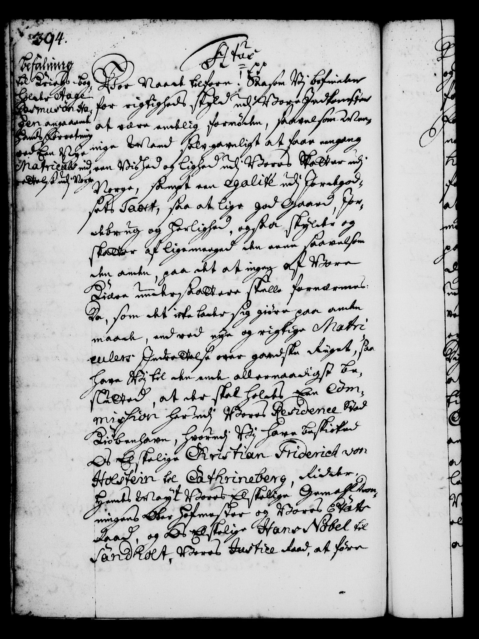 Rentekammeret, Kammerkanselliet, AV/RA-EA-3111/G/Gg/Gga/L0001: Norsk ekspedisjonsprotokoll med register (merket RK 53.1), 1720-1723, p. 394