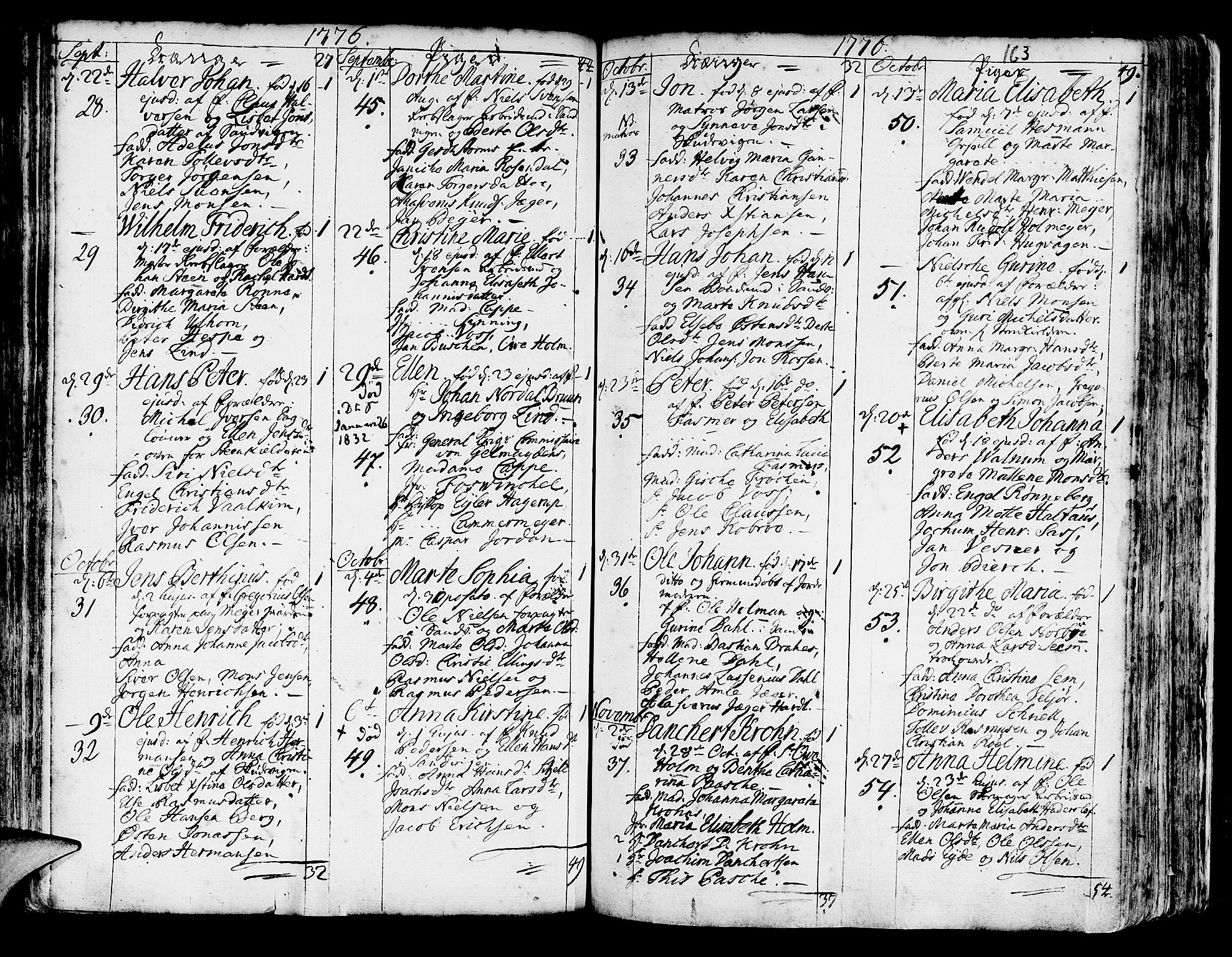 Korskirken sokneprestembete, AV/SAB-A-76101/H/Haa/L0005: Parish register (official) no. A 5, 1751-1789, p. 163