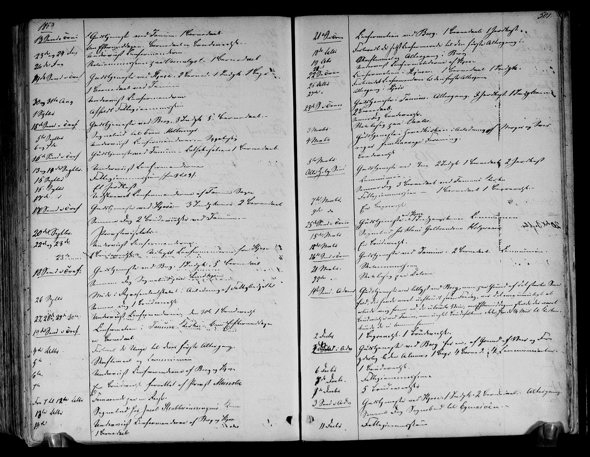 Brunlanes kirkebøker, AV/SAKO-A-342/F/Fa/L0005: Parish register (official) no. I 5, 1862-1877, p. 501