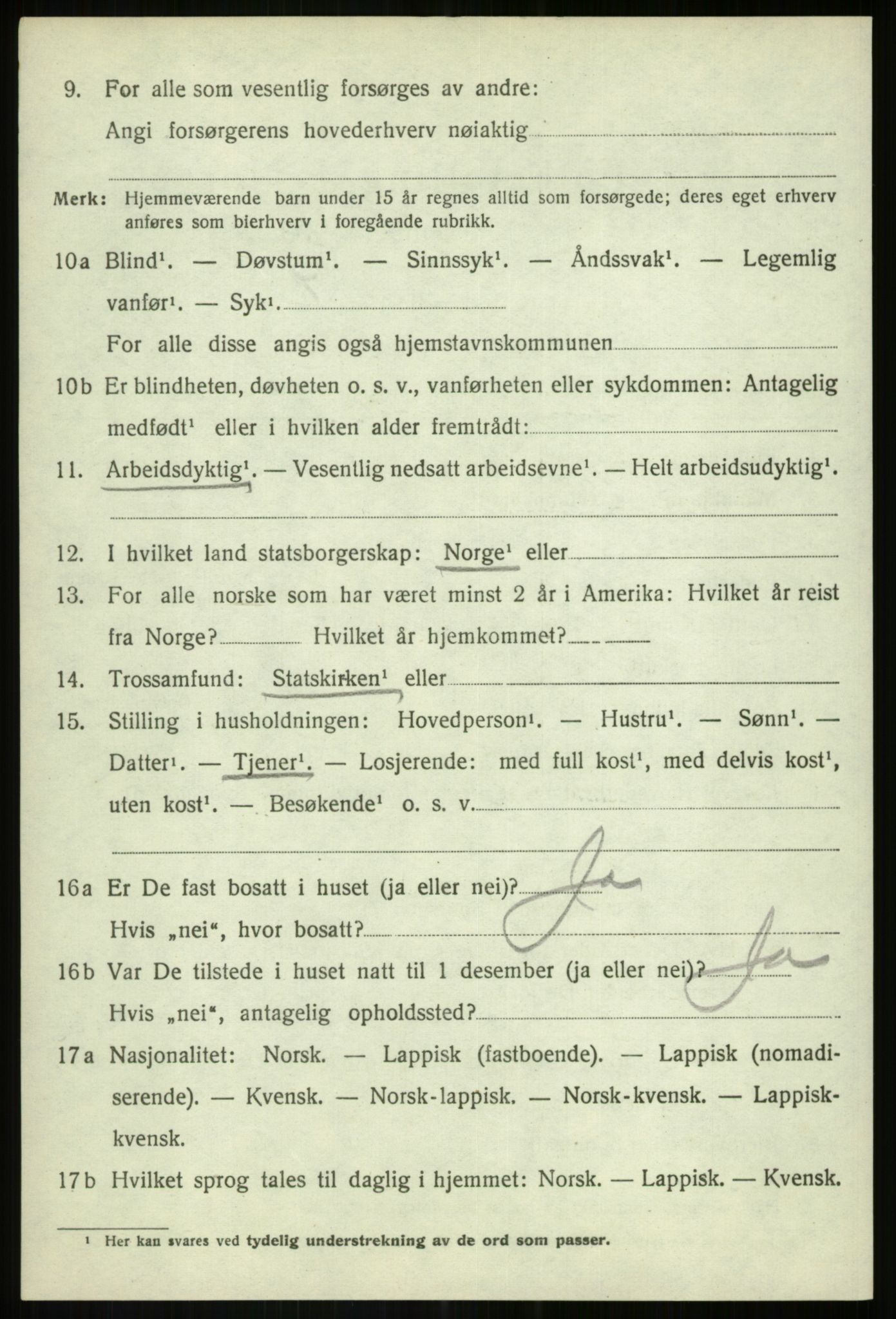 SATØ, 1920 census for Målselv, 1920, p. 3812