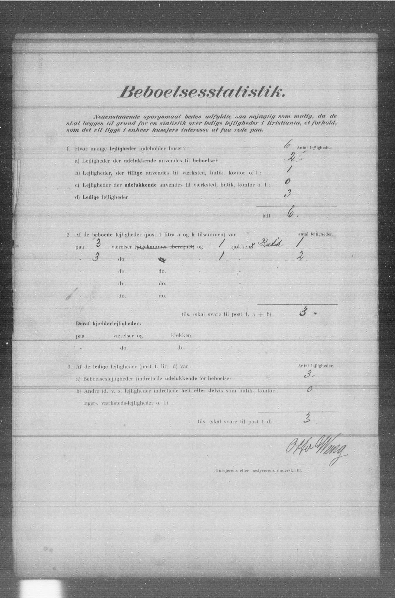 OBA, Municipal Census 1902 for Kristiania, 1902, p. 2770