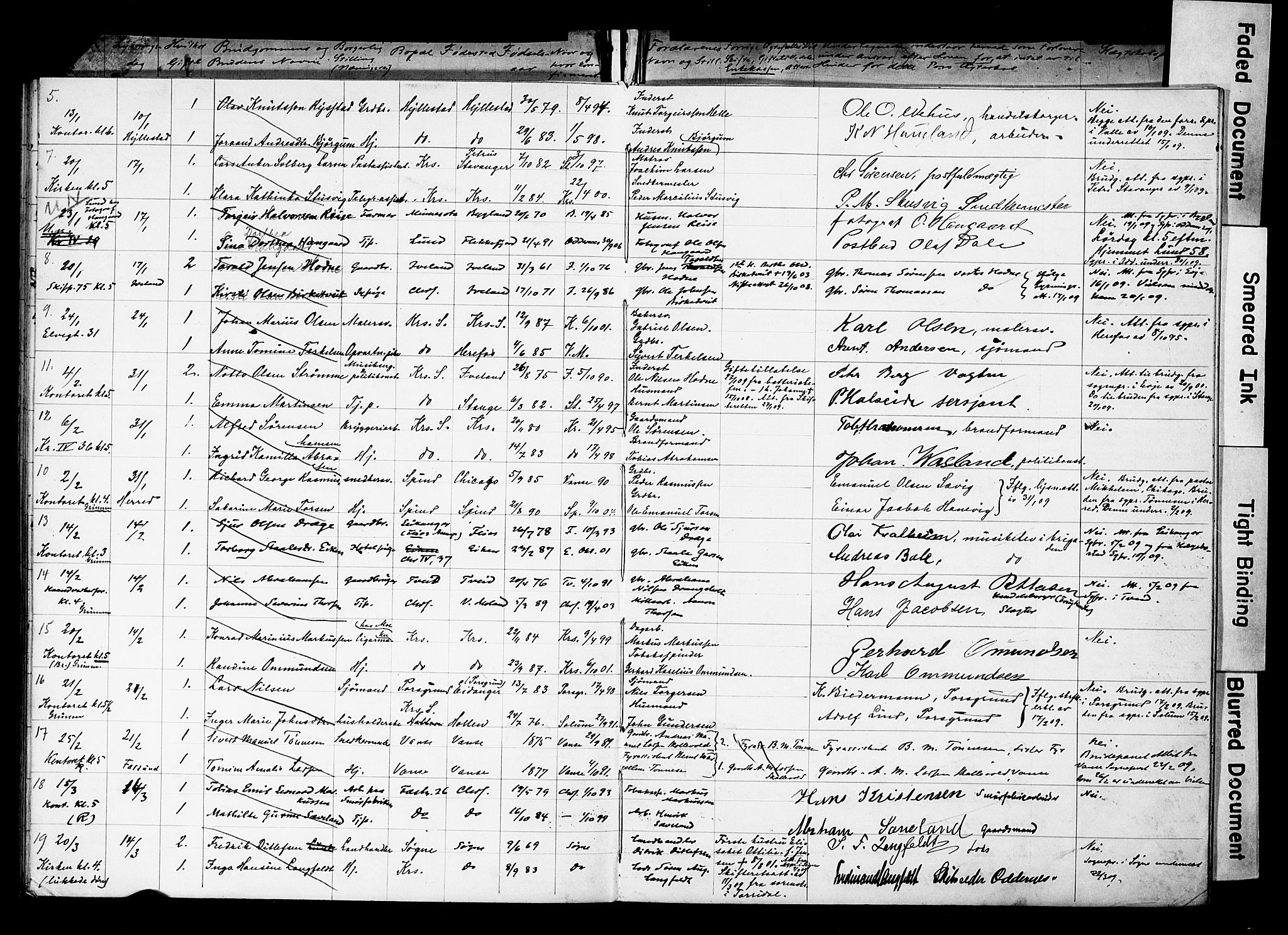 Kristiansand domprosti, AV/SAK-1112-0006/J/Je/L0003: Banns register no. A VI 19, 1903-1911, p. 38