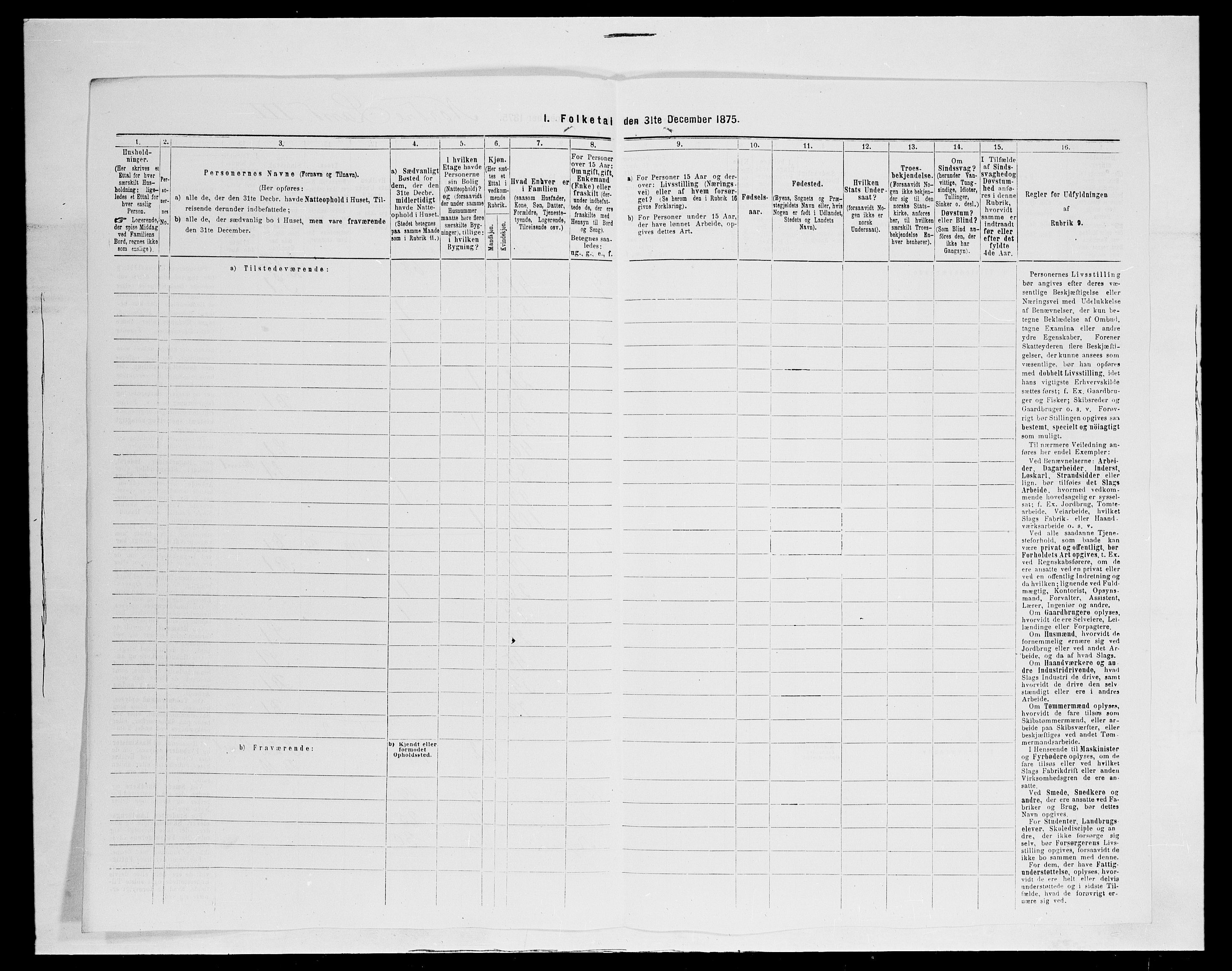 SAH, 1875 census for 0538P Nordre Land, 1875, p. 20