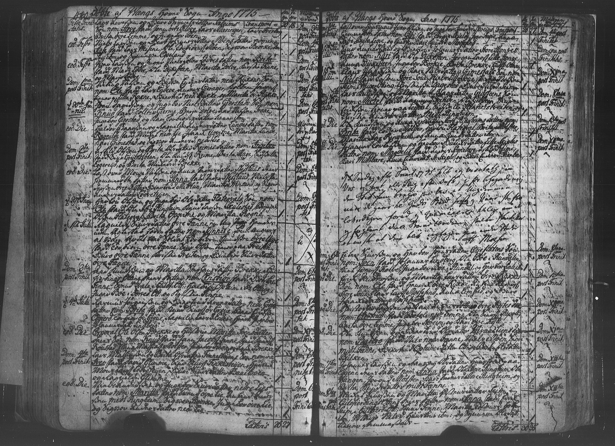 Voss sokneprestembete, AV/SAB-A-79001/H/Haa: Parish register (official) no. A 8, 1752-1780, p. 440-441