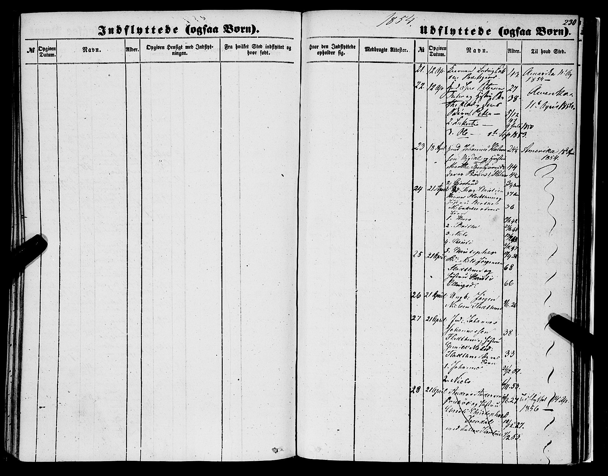 Luster sokneprestembete, SAB/A-81101/H/Haa/Haaa/L0007: Parish register (official) no. A 7, 1849-1859, p. 230