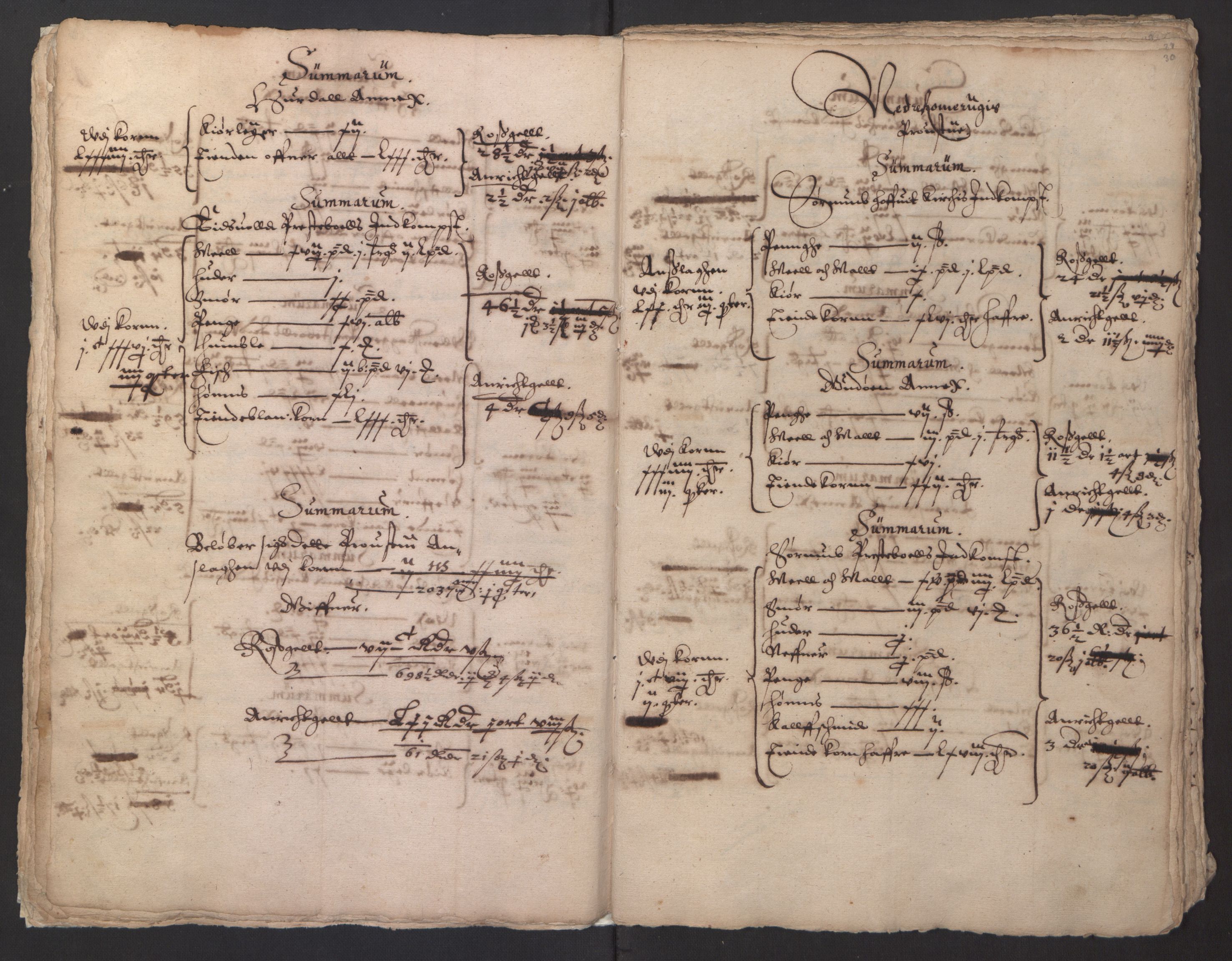 Stattholderembetet 1572-1771, AV/RA-EA-2870/Ek/L0014/0001: Jordebøker til utlikning av rosstjeneste 1624-1626: / Kirke- og prestebolsinntekter i Oslo og Hamar bispedømme, 1625-1626, p. 32