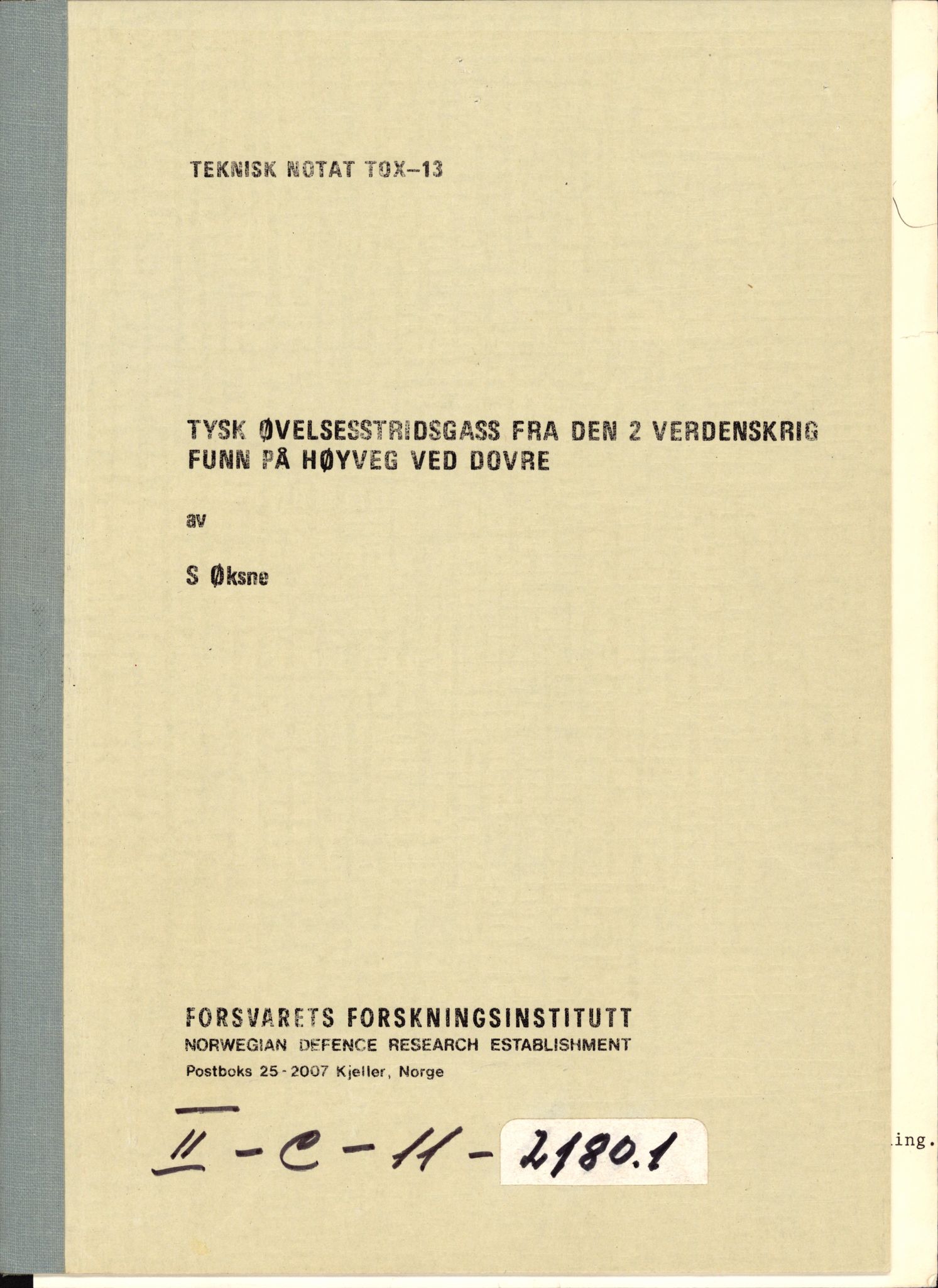 Forsvaret, Forsvarets krigshistoriske avdeling, RA/RAFA-2017/Y/Yg/L0218: II-C-11-2180  -  Den tyske kapitulasjon 1945., 1945, p. 201