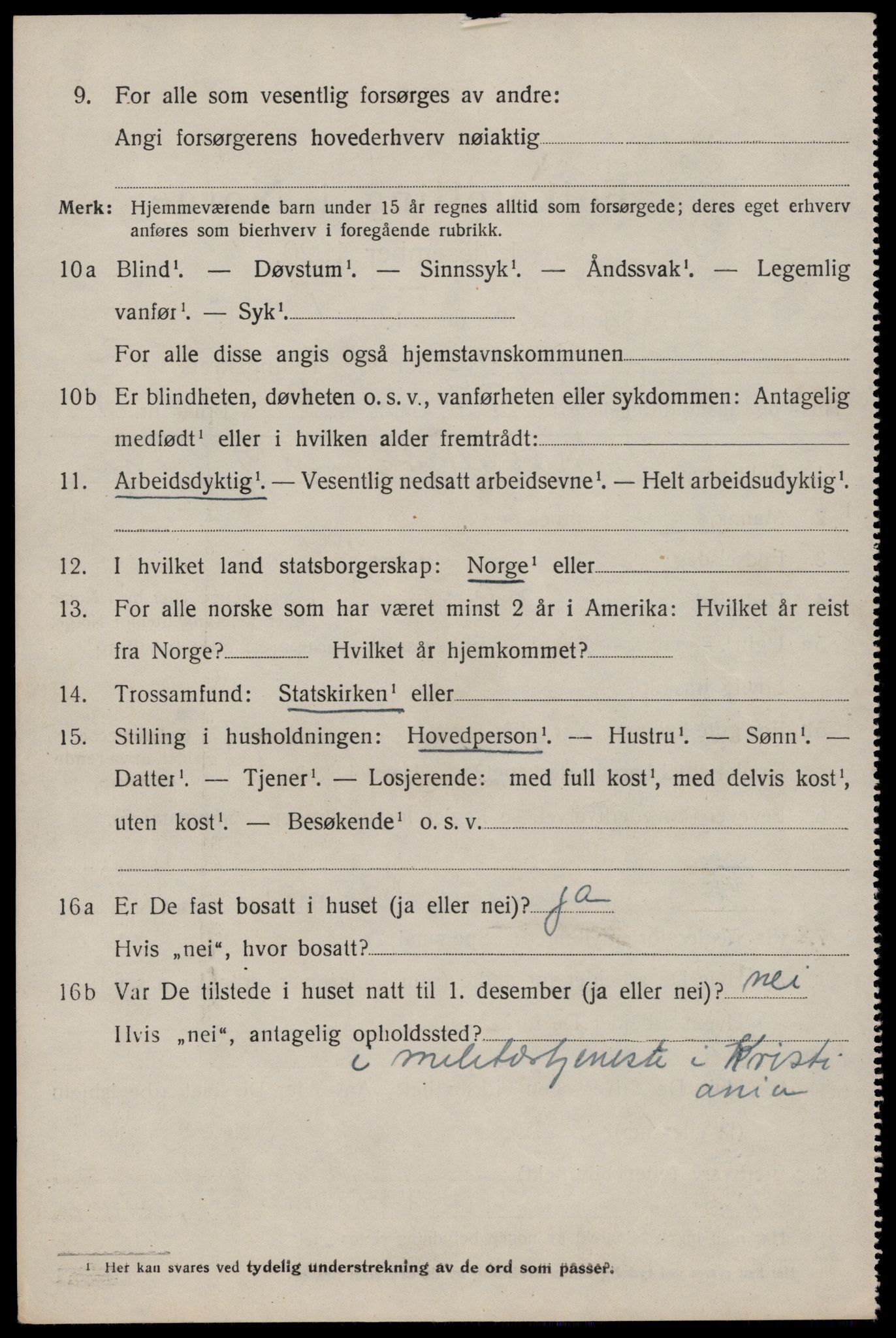 SAST, 1920 census for Ogna, 1920, p. 1740