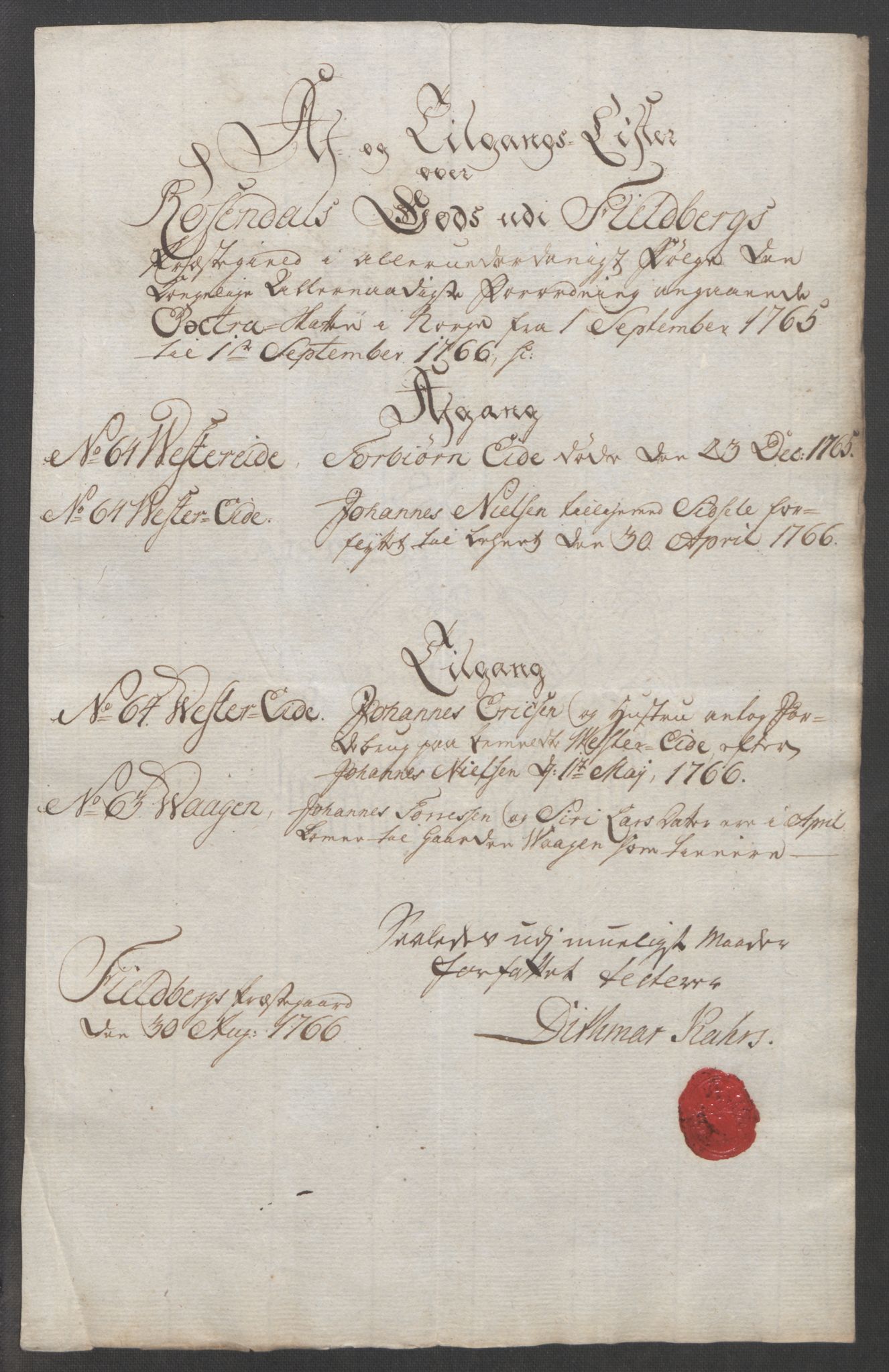 Rentekammeret inntil 1814, Reviderte regnskaper, Fogderegnskap, AV/RA-EA-4092/R49/L3157: Ekstraskatten Rosendal Baroni, 1762-1772, p. 157