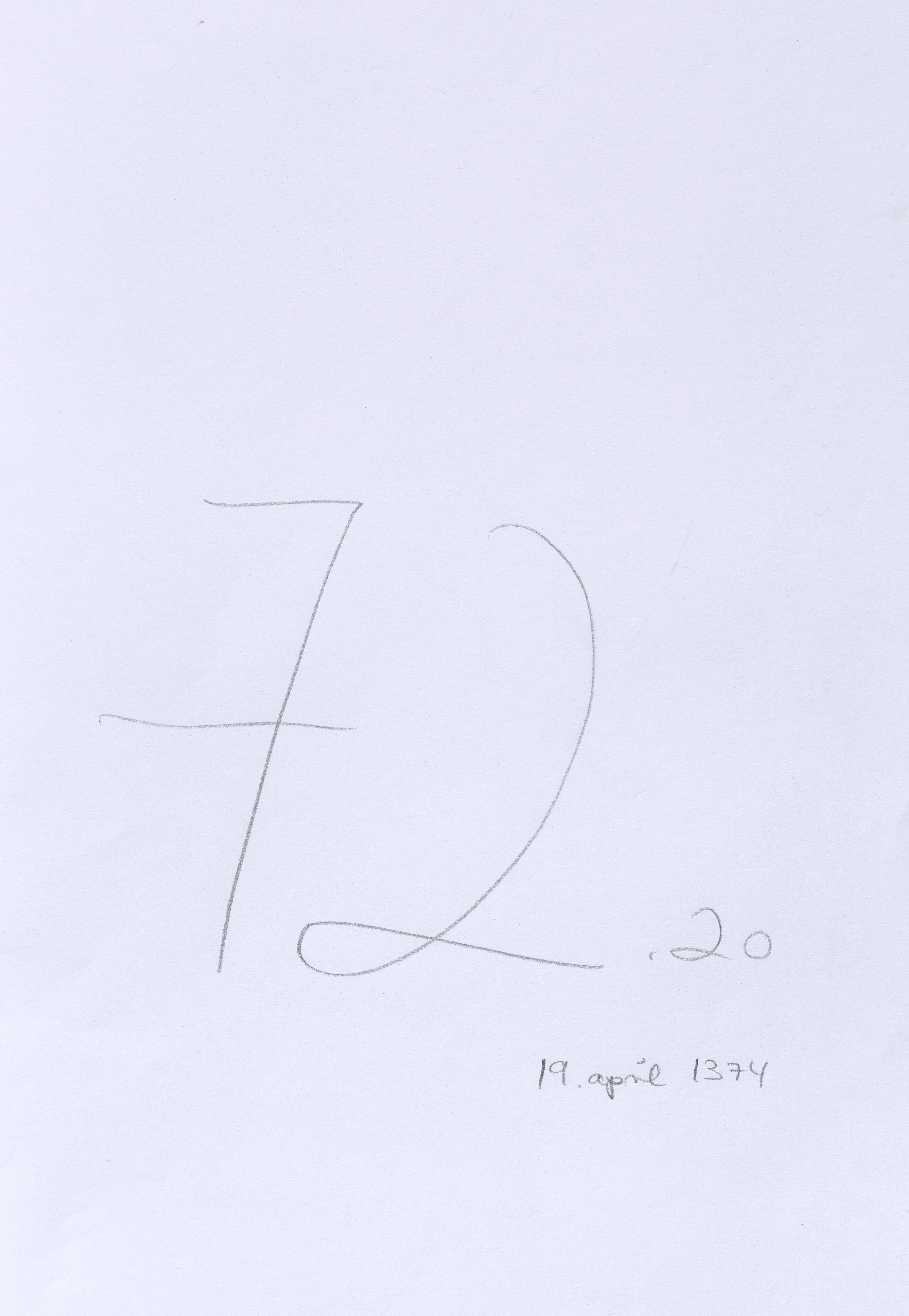 Riksarkivets diplomsamling, AV/RA-EA-5965/F05/L0178: NRA AM fasc. 72 nr. 20 - fasc. 73 nr. 7, 1374-1376, p. 1