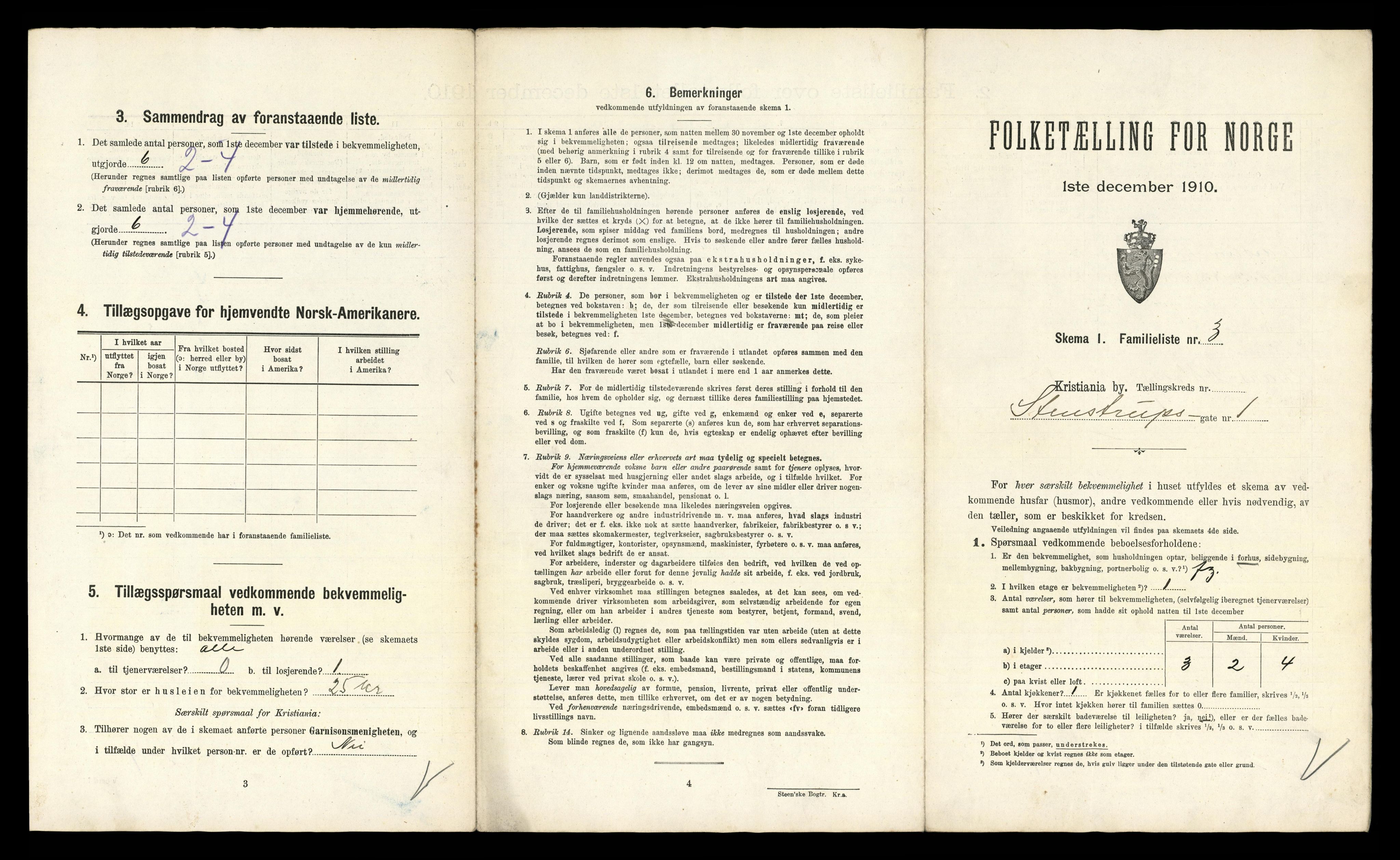 RA, 1910 census for Kristiania, 1910, p. 96958