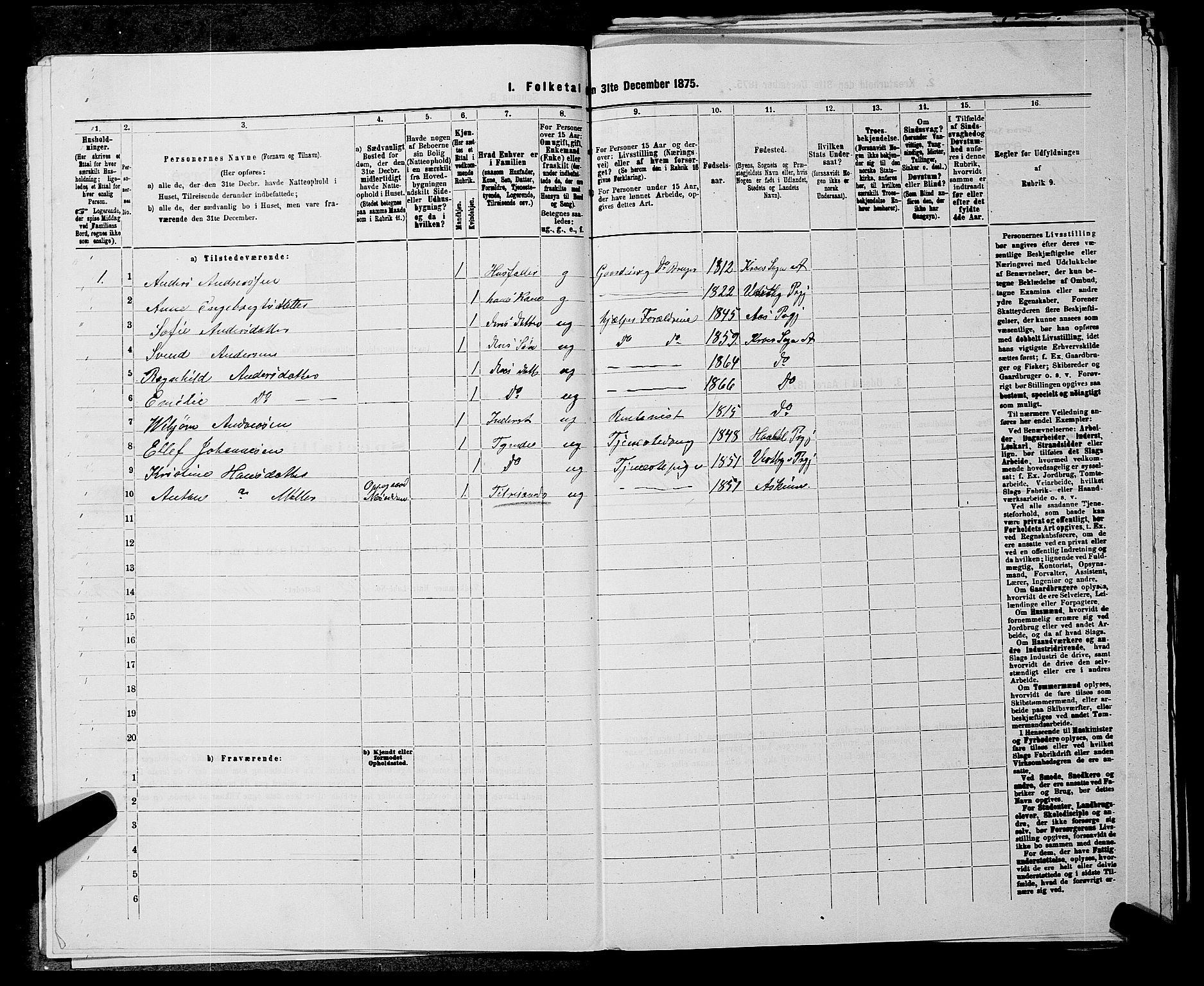 RA, 1875 census for 0214P Ås, 1875, p. 519