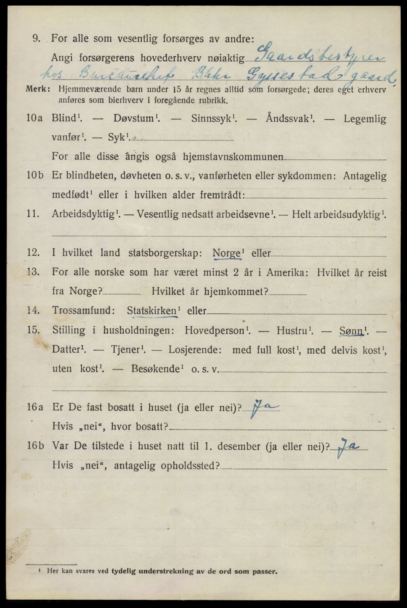 SAO, 1920 census for Bærum, 1920, p. 12143