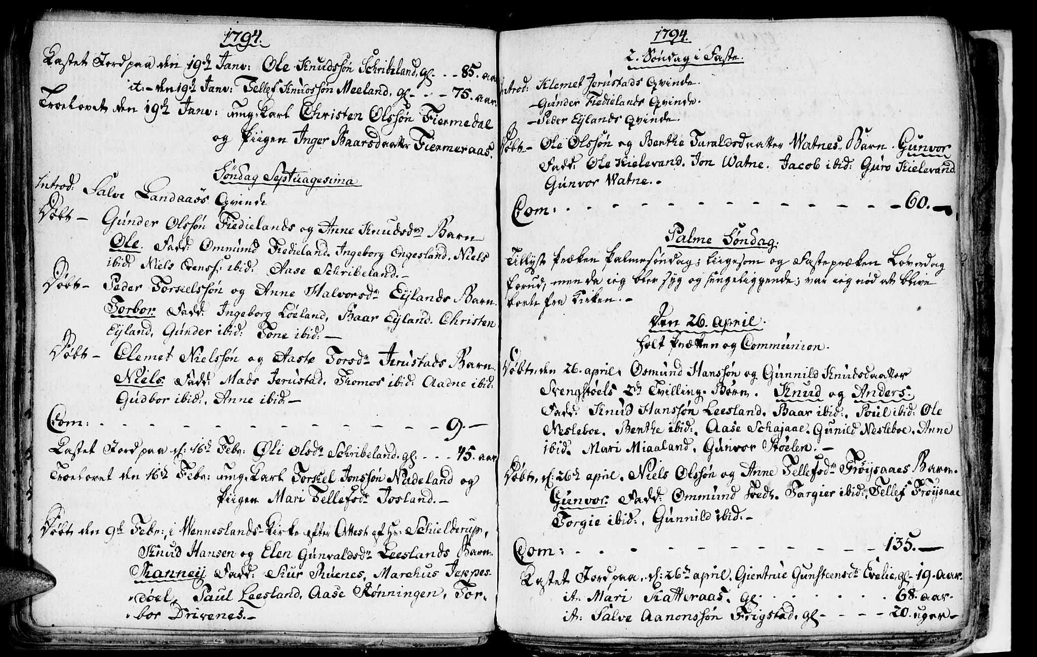 Evje sokneprestkontor, AV/SAK-1111-0008/F/Fa/Fac/L0002: Parish register (official) no. A 2, 1765-1816, p. 112