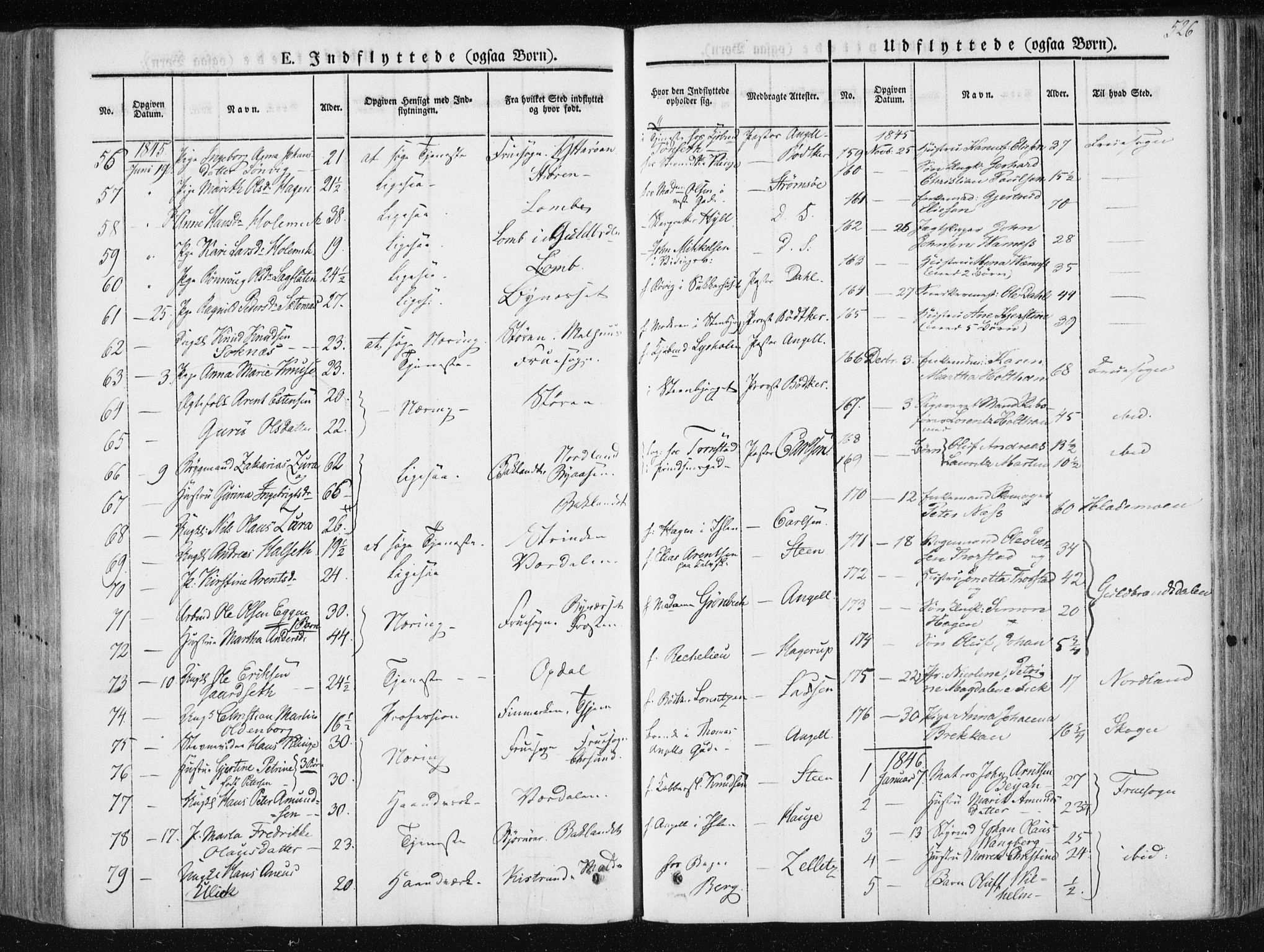 Ministerialprotokoller, klokkerbøker og fødselsregistre - Sør-Trøndelag, SAT/A-1456/601/L0049: Parish register (official) no. 601A17, 1839-1847, p. 526