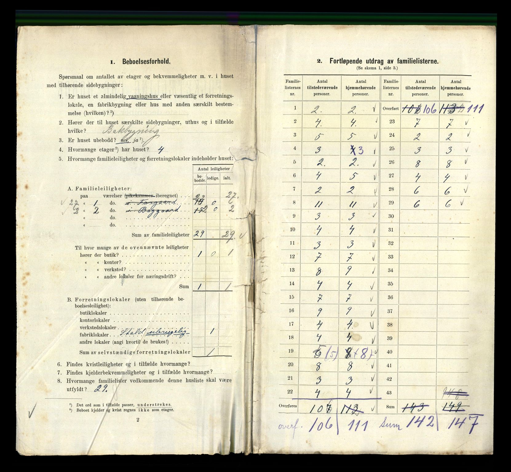 RA, 1910 census for Kristiania, 1910, p. 13038