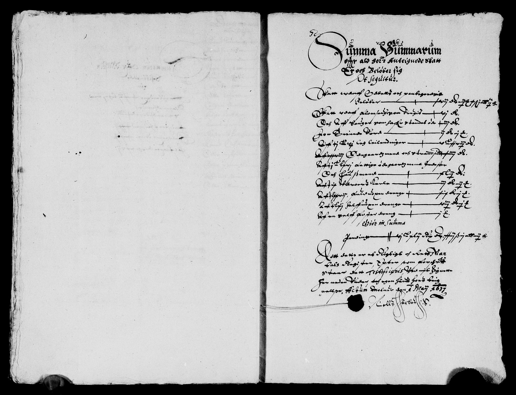 Rentekammeret inntil 1814, Reviderte regnskaper, Lensregnskaper, AV/RA-EA-5023/R/Rb/Rbt/L0074: Bergenhus len, 1636-1637