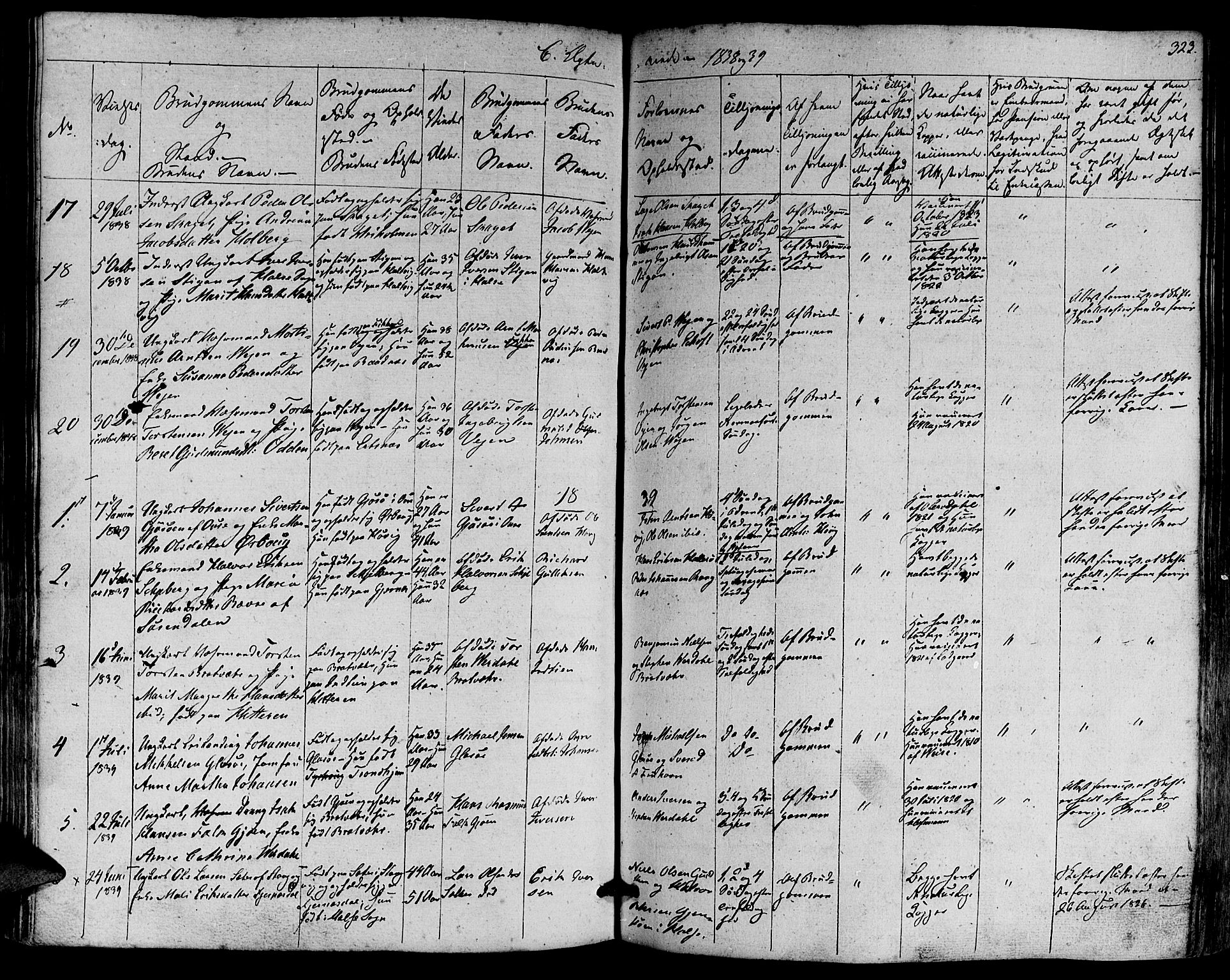 Ministerialprotokoller, klokkerbøker og fødselsregistre - Møre og Romsdal, SAT/A-1454/581/L0936: Parish register (official) no. 581A04, 1836-1852, p. 323