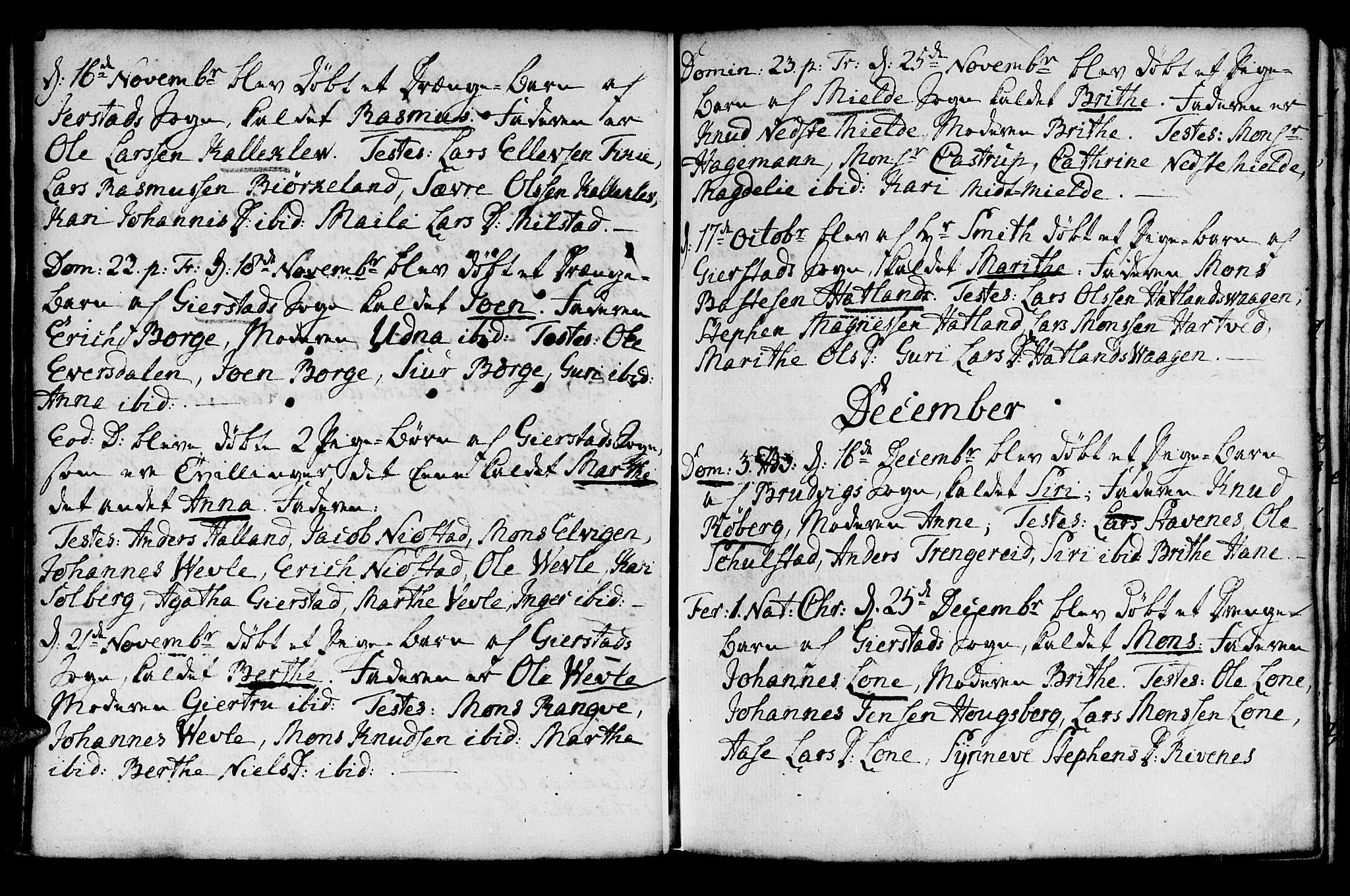 Haus sokneprestembete, AV/SAB-A-75601/H/Haa: Parish register (official) no. A 8, 1754-1769, p. 83