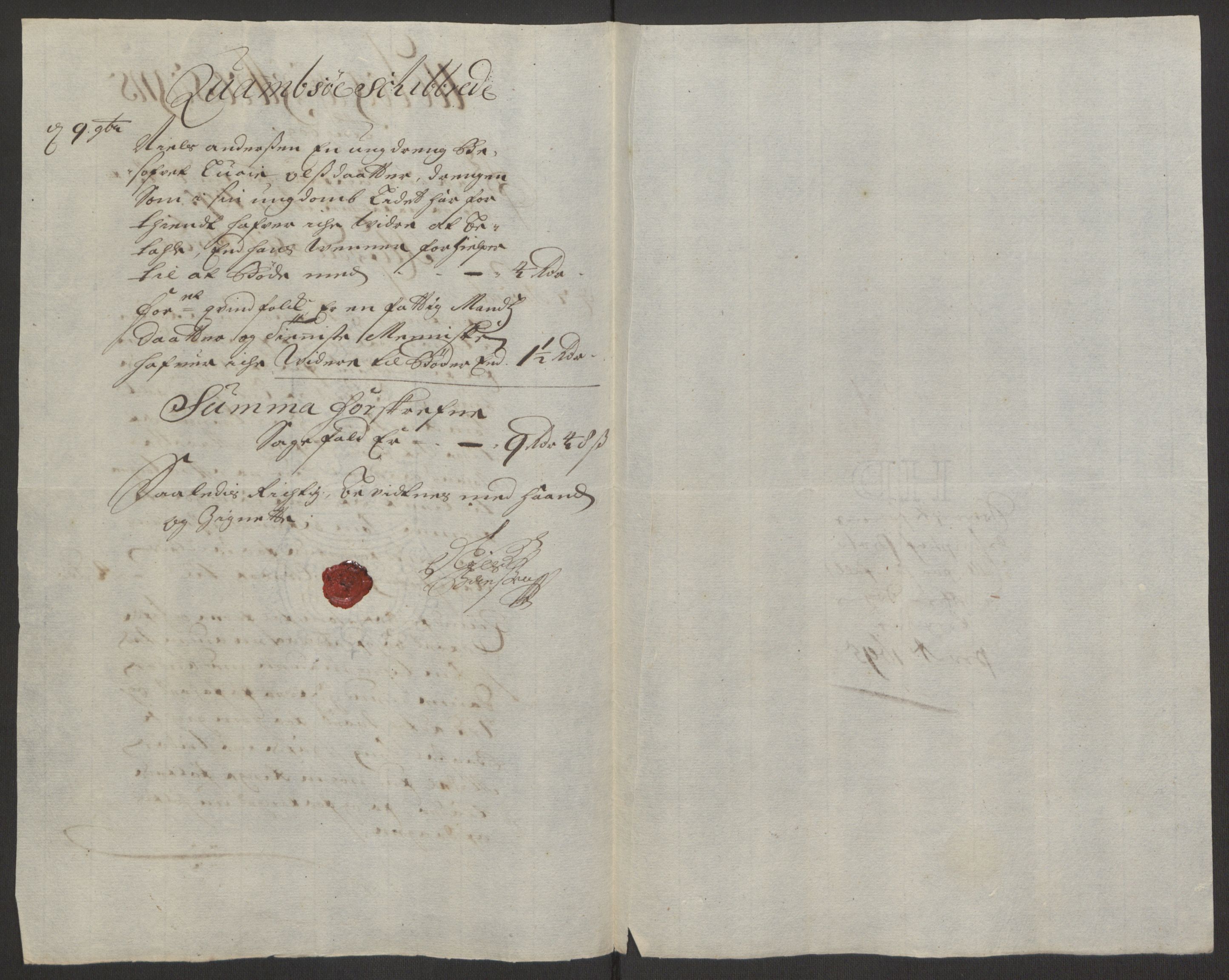 Rentekammeret inntil 1814, Reviderte regnskaper, Fogderegnskap, AV/RA-EA-4092/R52/L3308: Fogderegnskap Sogn, 1695, p. 321