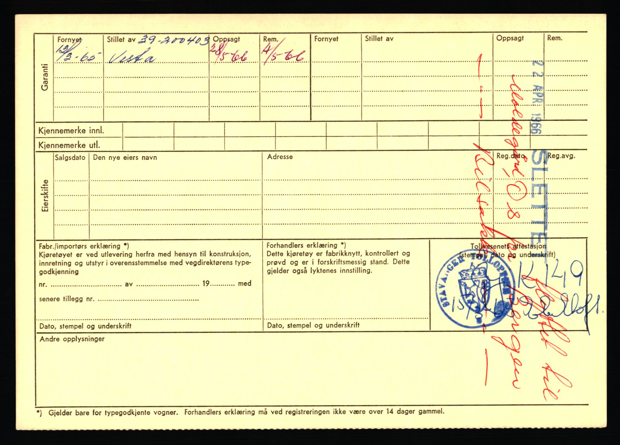 Stavanger trafikkstasjon, AV/SAST-A-101942/0/F/L0072: L-82200 - L-84099, 1930-1971, p. 1540