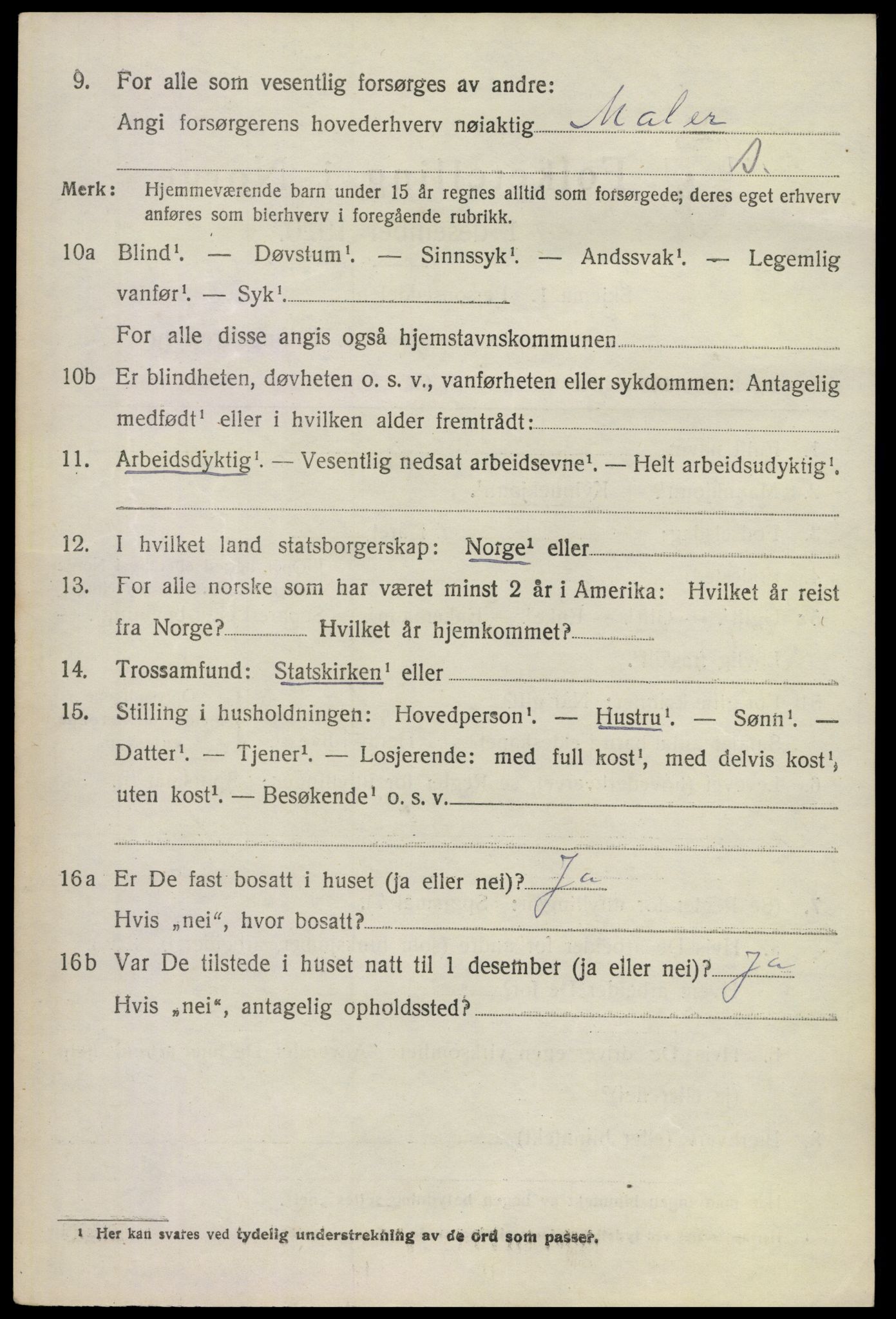 SAKO, 1920 census for Modum, 1920, p. 22248