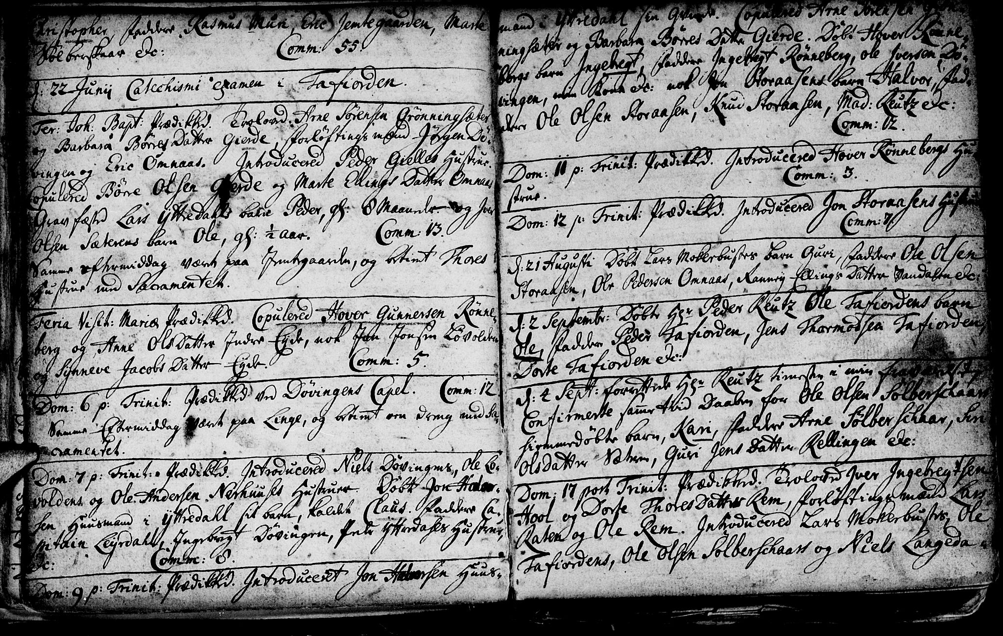 Ministerialprotokoller, klokkerbøker og fødselsregistre - Møre og Romsdal, AV/SAT-A-1454/519/L0240: Parish register (official) no. 519A01 /1, 1736-1760, p. 14