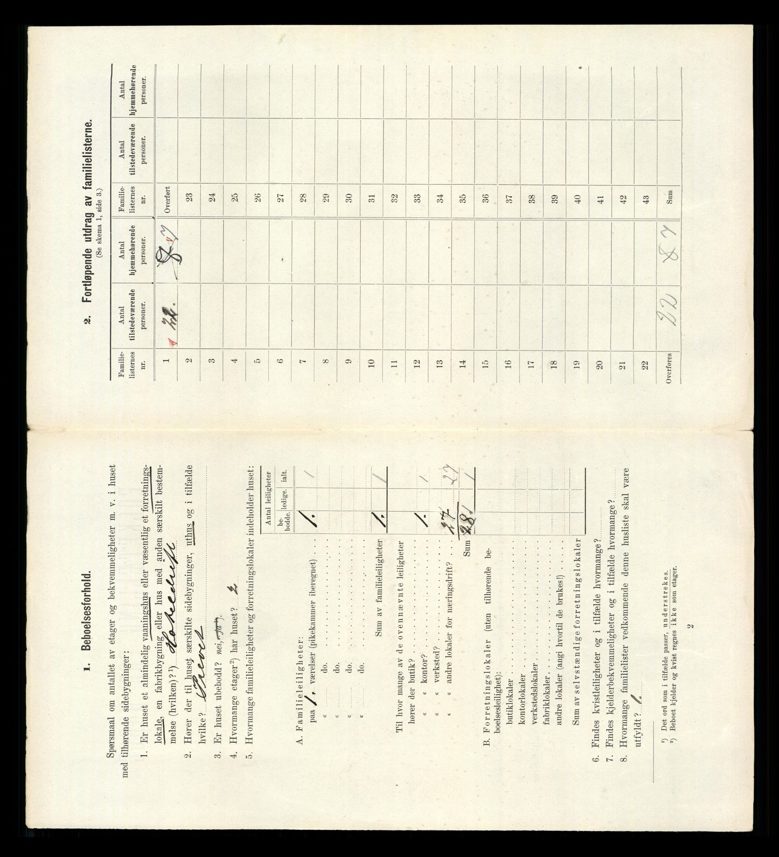 RA, 1910 census for Kristiansand, 1910, p. 999