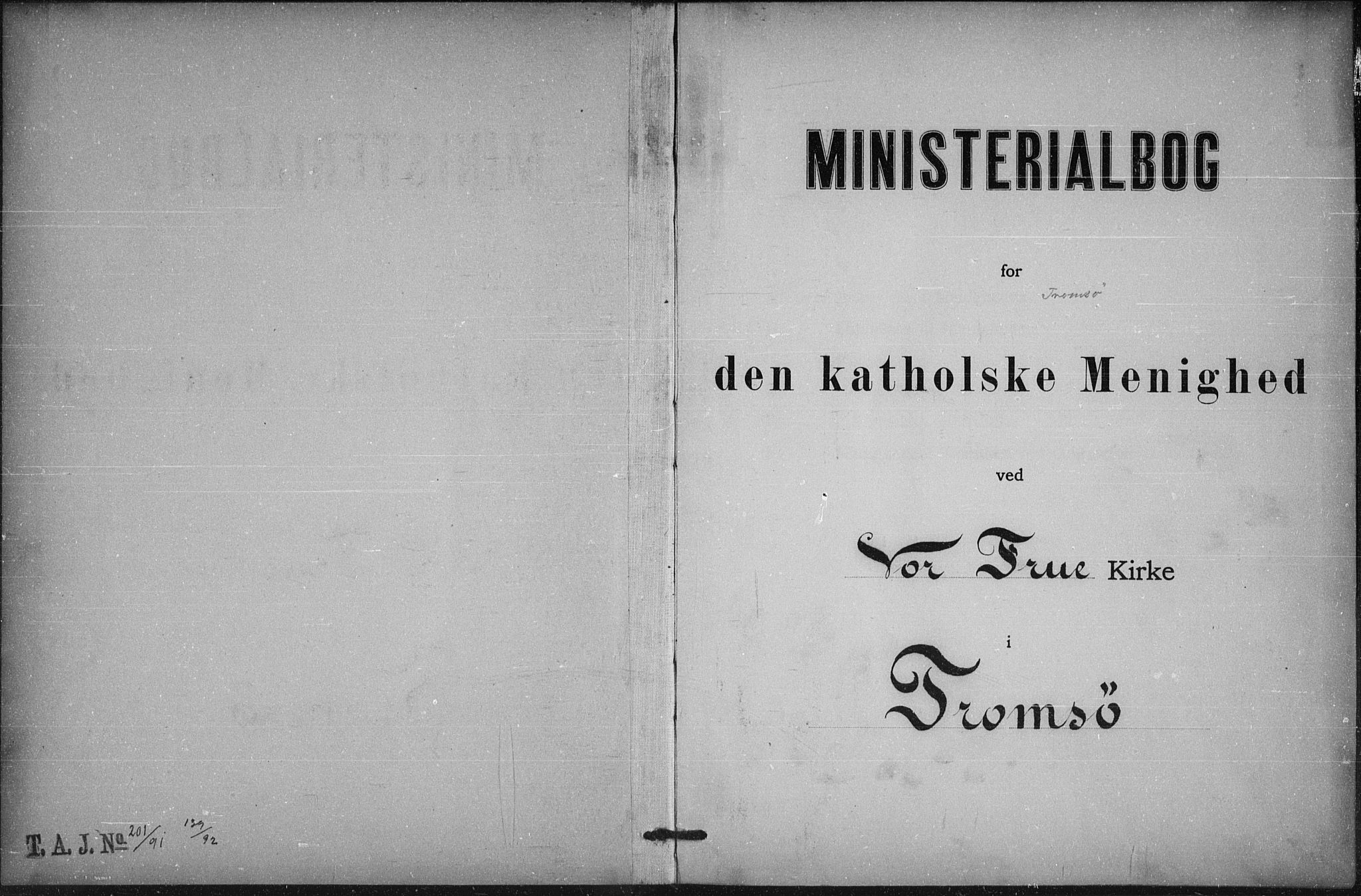 Uten arkivreferanse, SATØ/-: Dissenter register no. DP 2, 1890-1902
