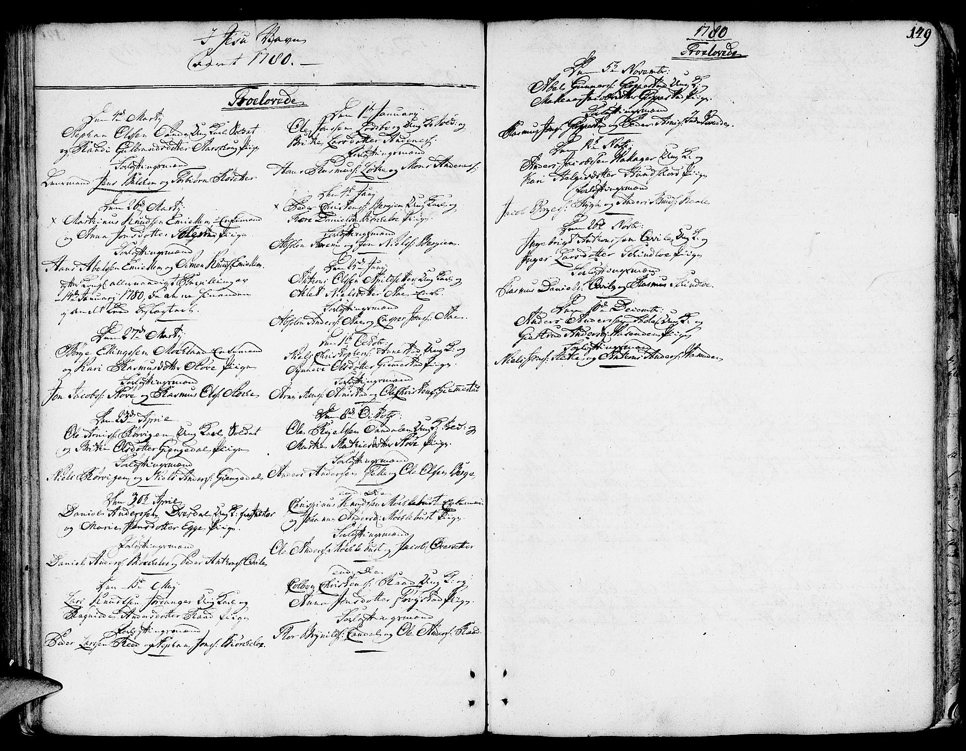 Gloppen sokneprestembete, AV/SAB-A-80101/H/Haa/Haaa/L0004: Parish register (official) no. A 4, 1758-1784, p. 149