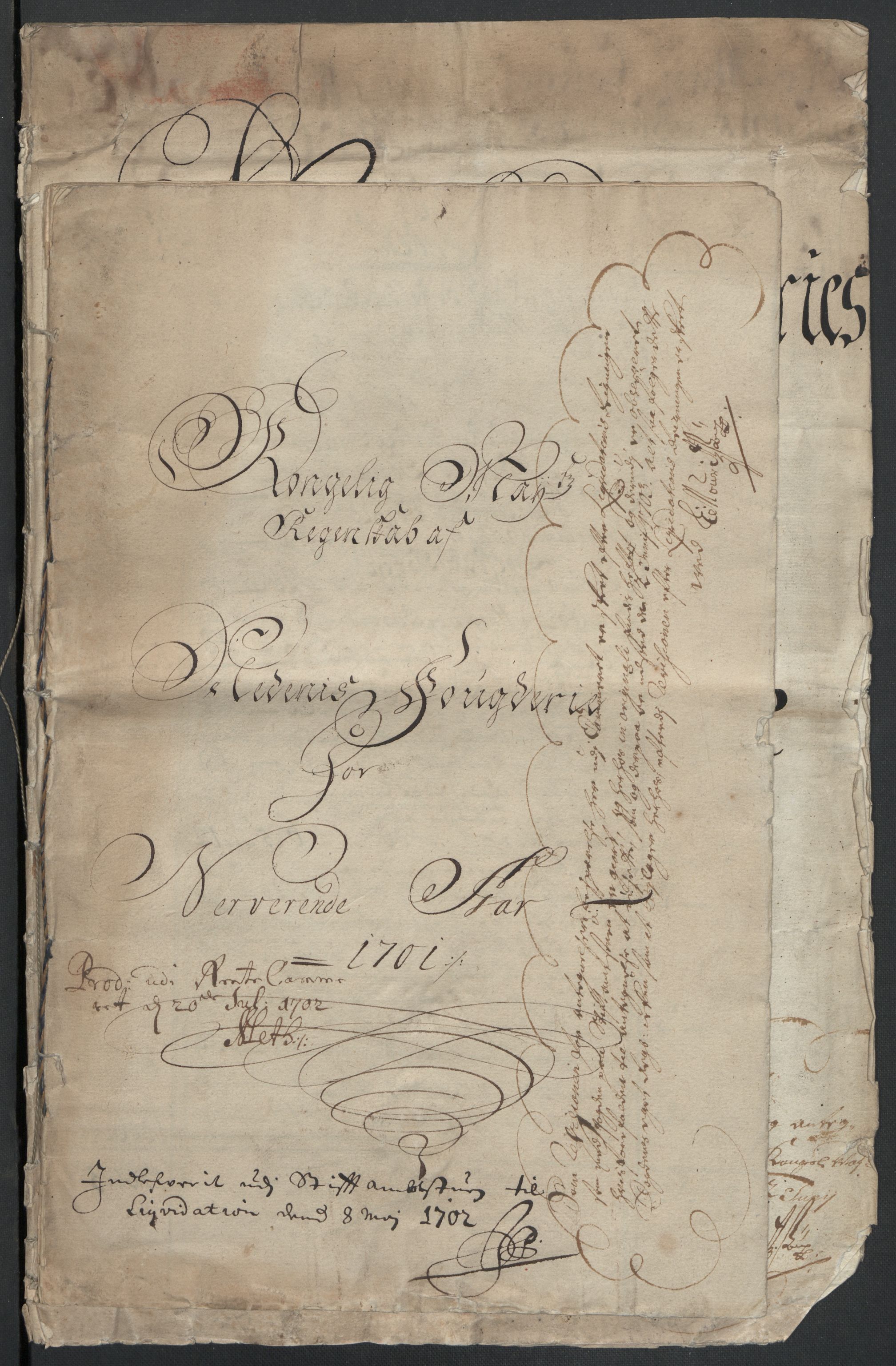 Rentekammeret inntil 1814, Reviderte regnskaper, Fogderegnskap, AV/RA-EA-4092/R39/L2315: Fogderegnskap Nedenes, 1700-1701, p. 209