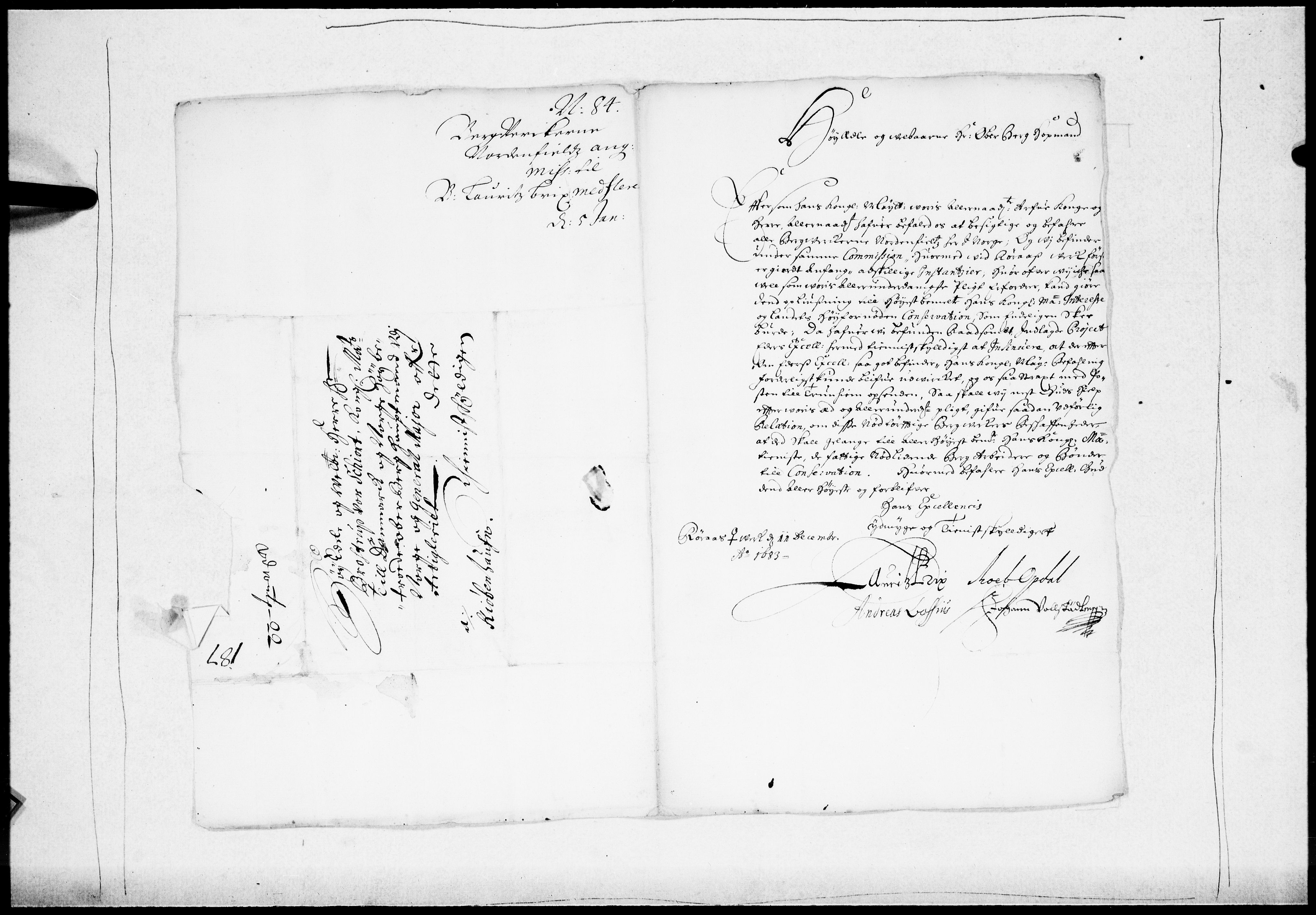 Danske Kanselli 1572-1799, AV/RA-EA-3023/F/Fc/Fcc/Fcca/L0036: Norske innlegg 1572-1799, 1683-1684, p. 458