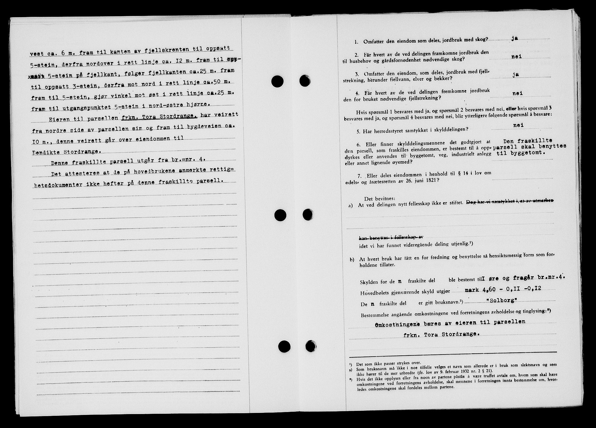 Flekkefjord sorenskriveri, SAK/1221-0001/G/Gb/Gba/L0063: Mortgage book no. A-11, 1947-1948, Diary no: : 135/1948