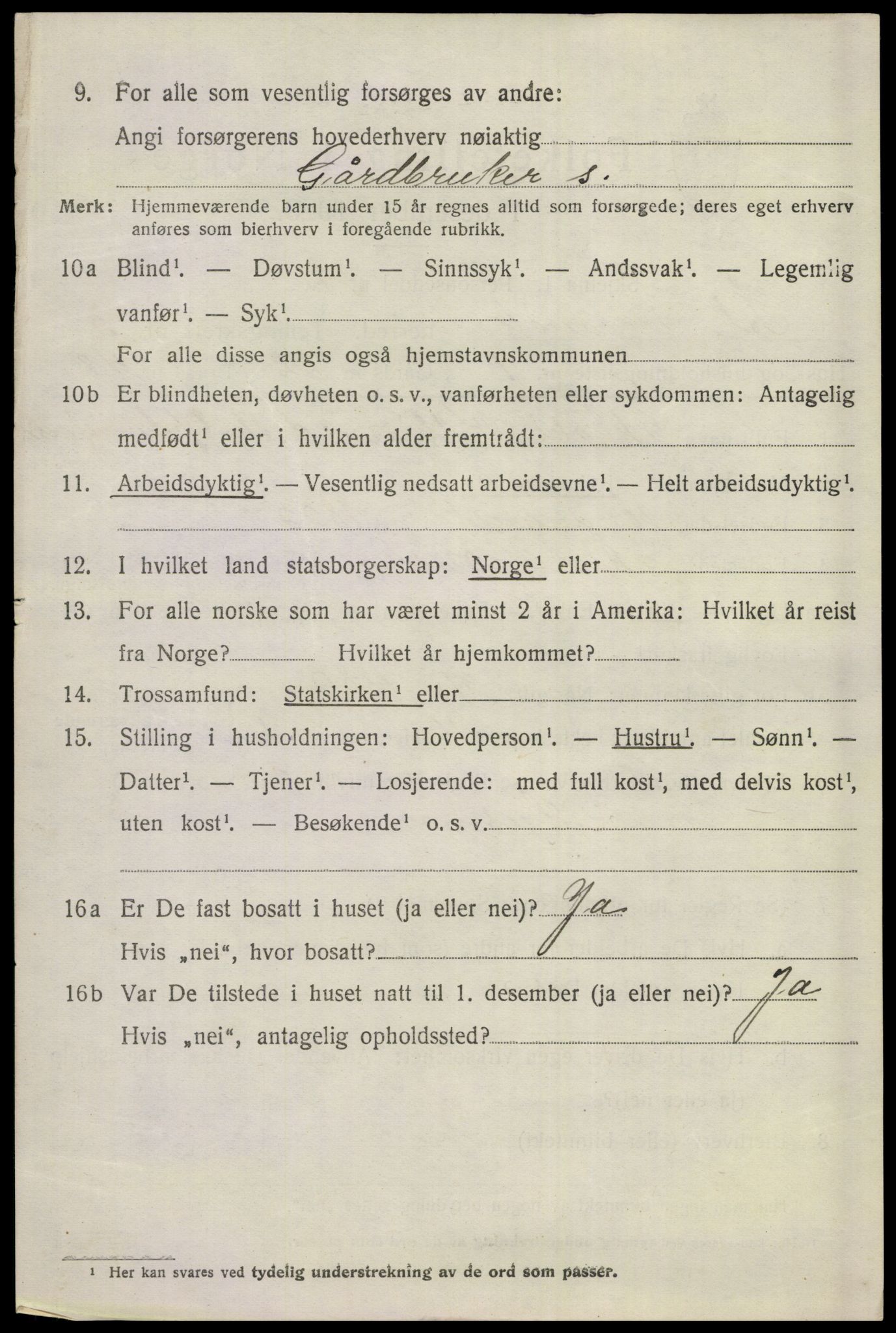 SAKO, 1920 census for Ål, 1920, p. 2379