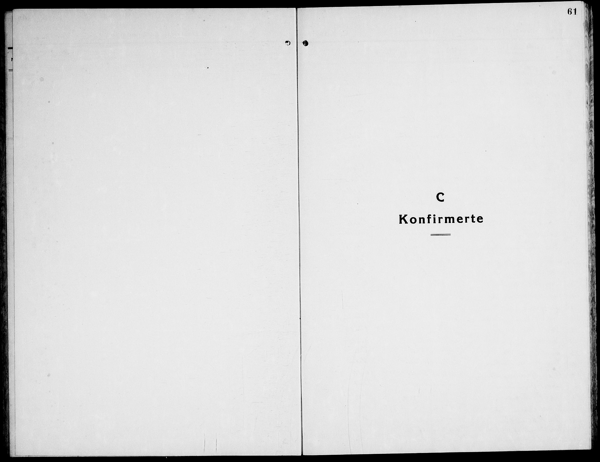 Ministerialprotokoller, klokkerbøker og fødselsregistre - Møre og Romsdal, SAT/A-1454/596/L1060: Parish register (copy) no. 596C03, 1923-1944, p. 61