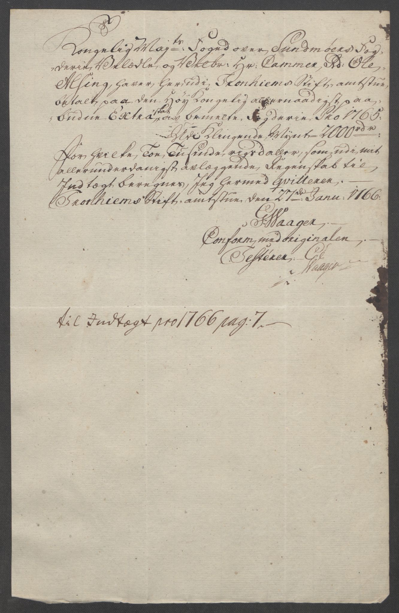 Rentekammeret inntil 1814, Reviderte regnskaper, Fogderegnskap, RA/EA-4092/R54/L3645: Ekstraskatten Sunnmøre, 1762-1772, p. 74