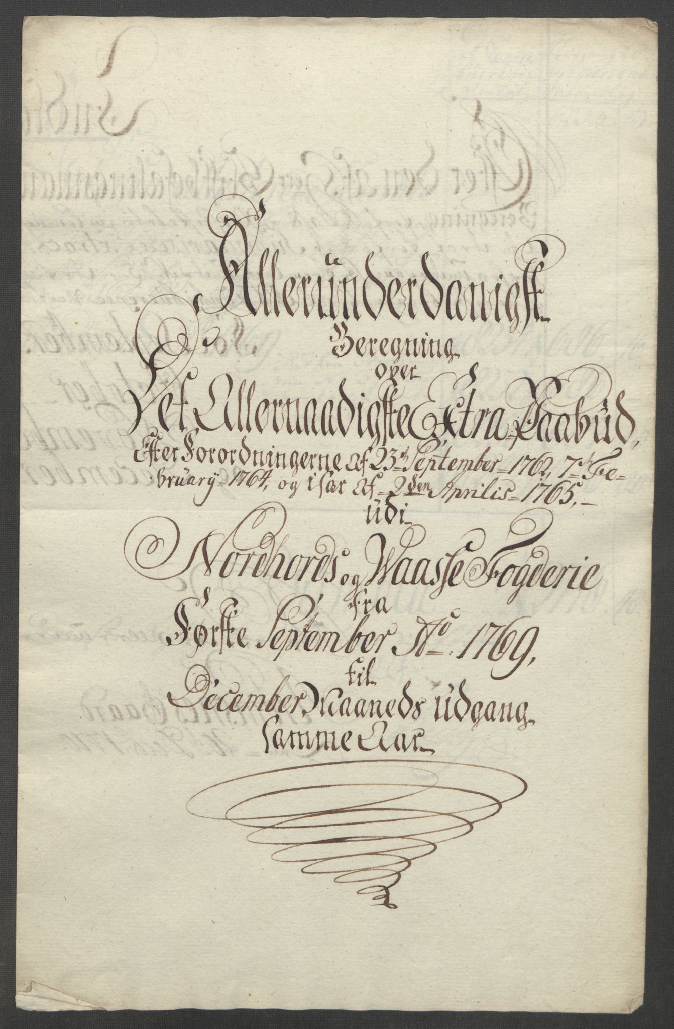Rentekammeret inntil 1814, Reviderte regnskaper, Fogderegnskap, RA/EA-4092/R51/L3303: Ekstraskatten Nordhordland og Voss, 1762-1772, p. 355