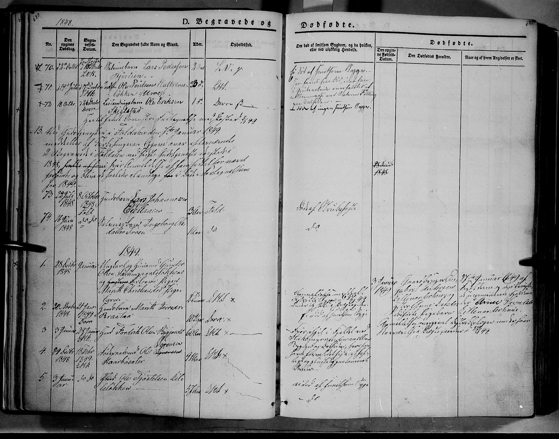 Lesja prestekontor, SAH/PREST-068/H/Ha/Haa/L0006: Parish register (official) no. 6B, 1843-1854, p. 680-681