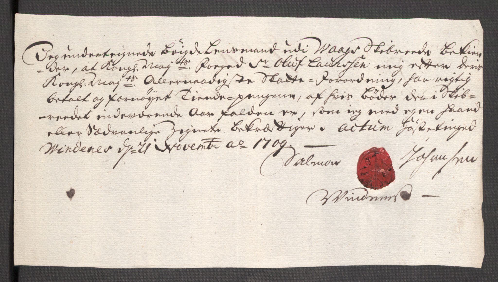 Rentekammeret inntil 1814, Reviderte regnskaper, Fogderegnskap, RA/EA-4092/R48/L2986: Fogderegnskap Sunnhordland og Hardanger, 1709-1710, p. 311