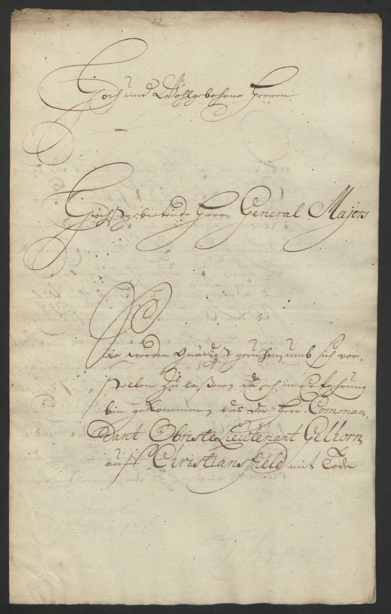 Kommanderende general (KG I) med Det norske krigsdirektorium, AV/RA-EA-5419/D/L0153: Fredriksten festning: Brev, inventarfortegnelser og regnskapsekstrakter, 1724-1729, p. 324