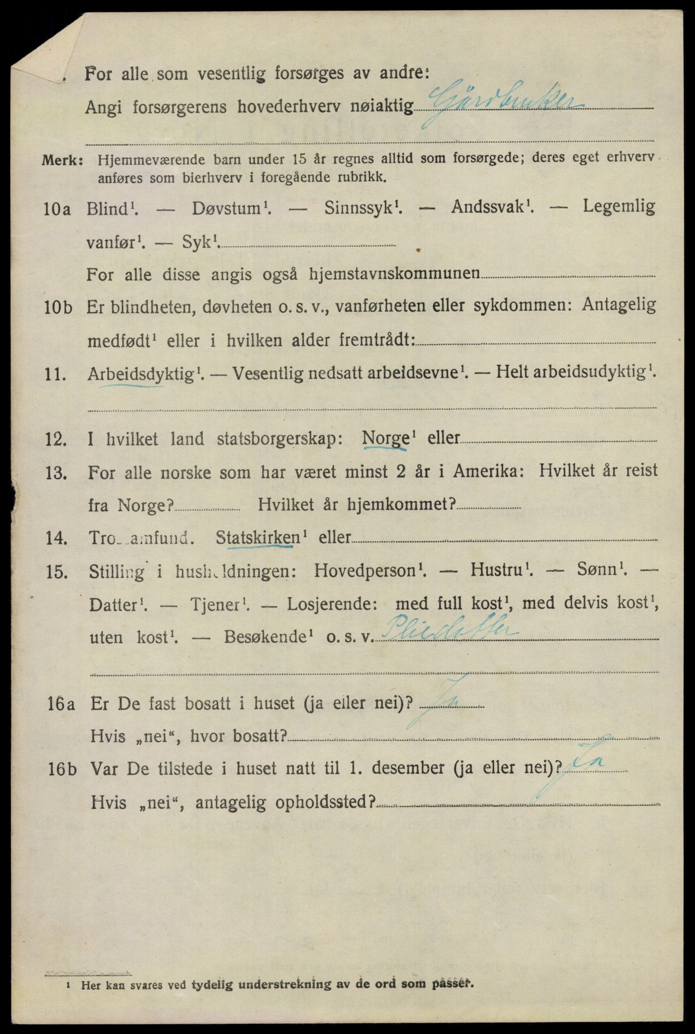 SAO, 1920 census for Nannestad, 1920, p. 8583