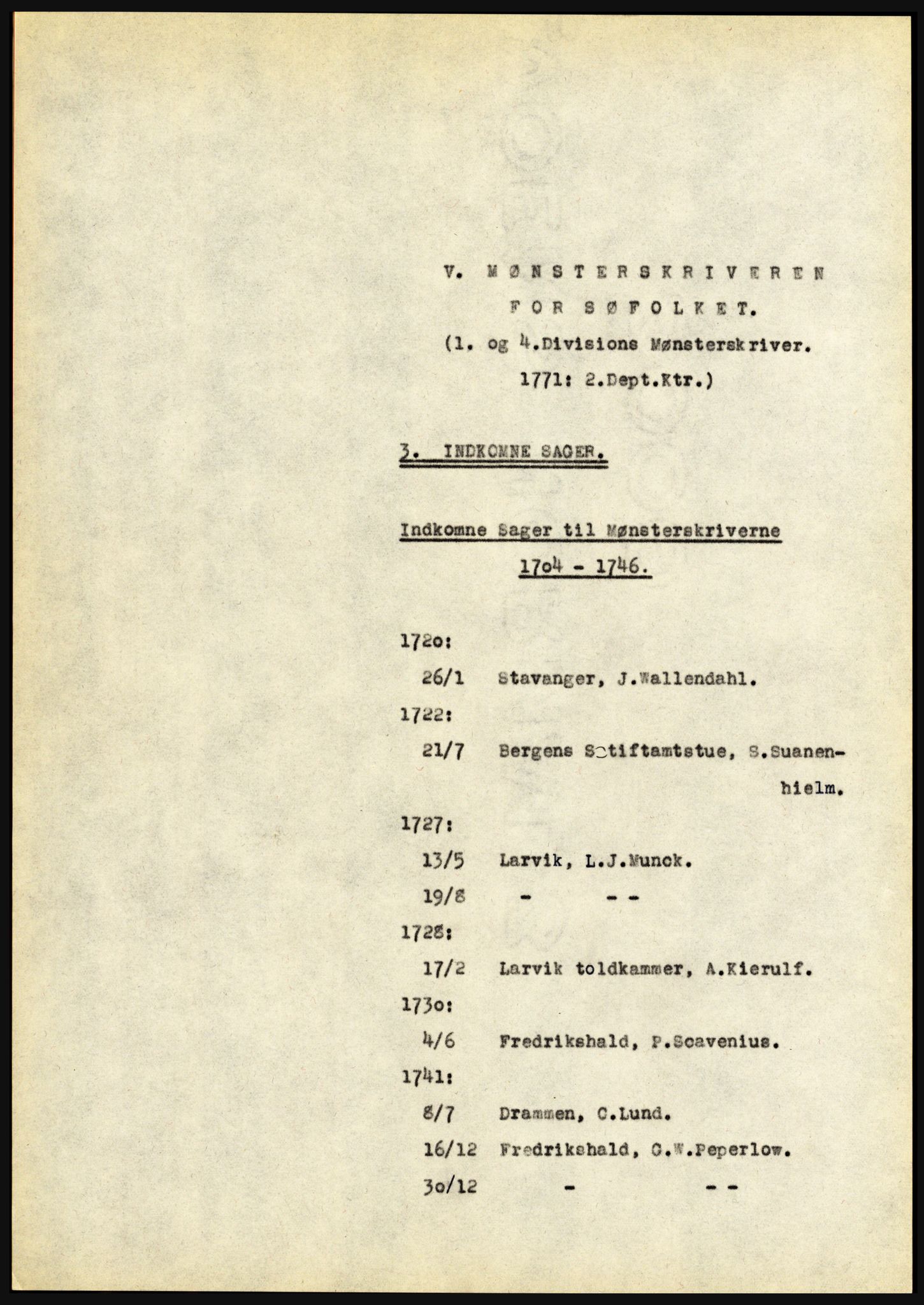 Riksarkivet, Seksjon for eldre arkiv og spesialsamlinger, AV/RA-EA-6797/H/Ha, 1953, p. 1