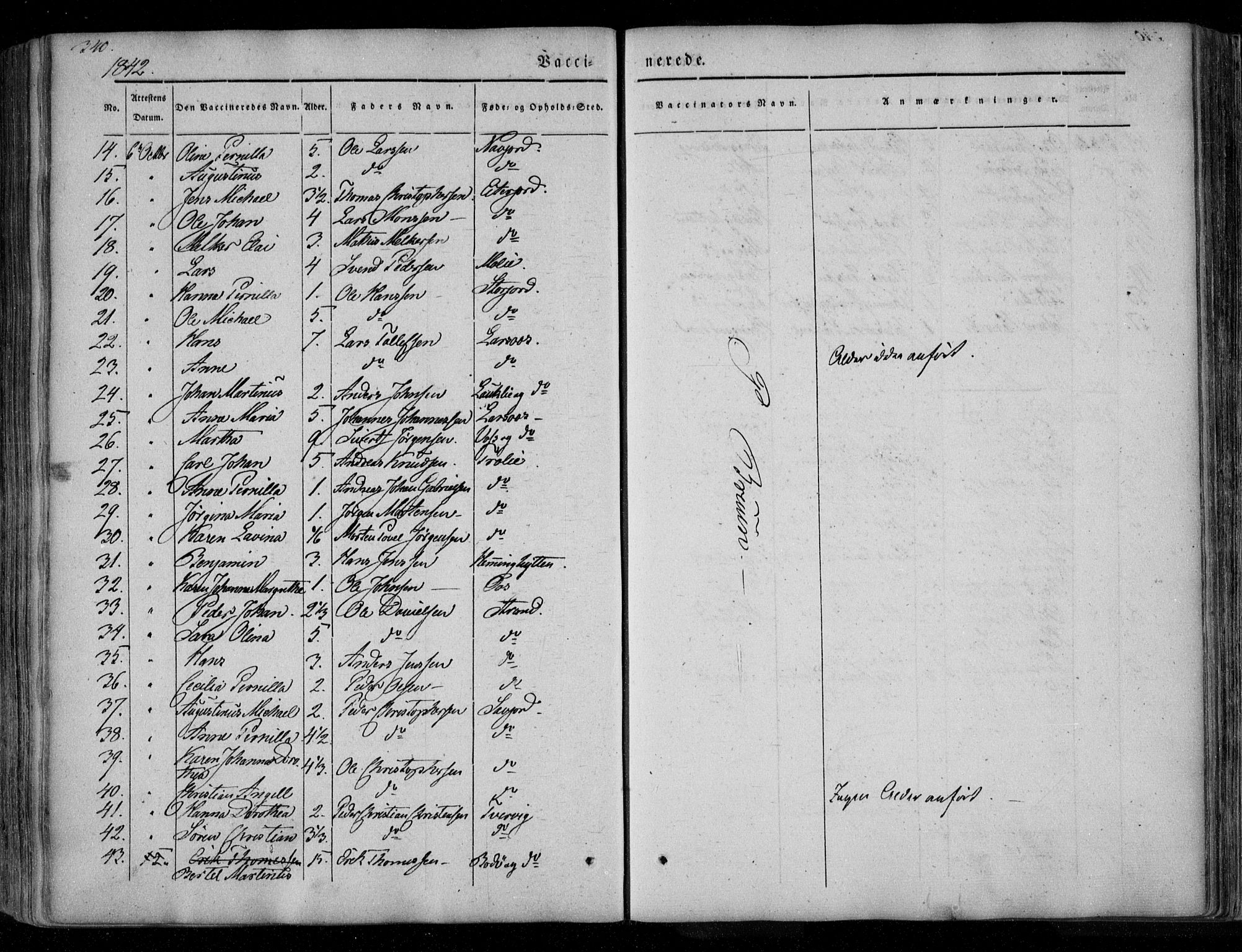 Ministerialprotokoller, klokkerbøker og fødselsregistre - Nordland, AV/SAT-A-1459/846/L0644: Parish register (official) no. 846A02, 1837-1872, p. 340