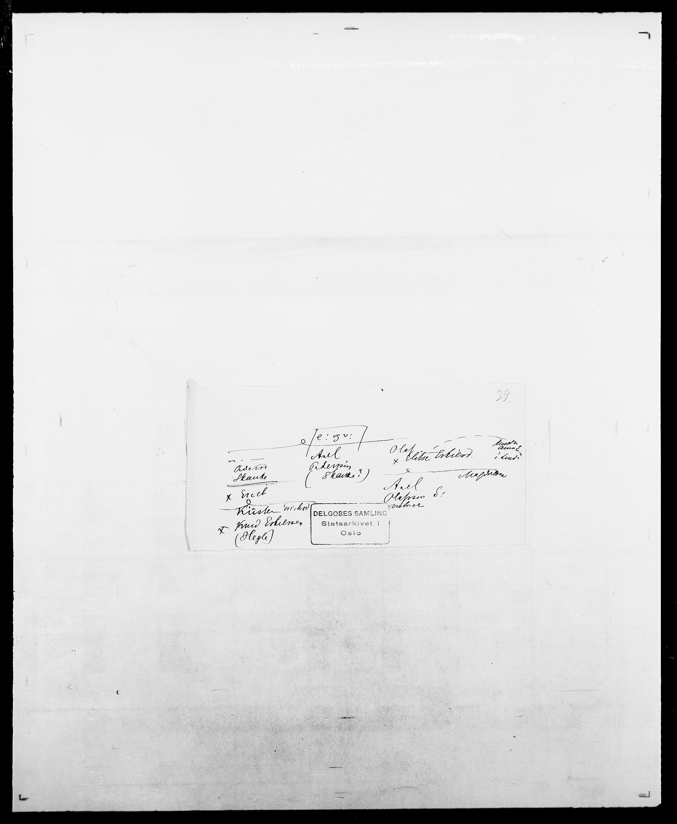 Delgobe, Charles Antoine - samling, AV/SAO-PAO-0038/D/Da/L0034: Saabye - Schmincke, p. 330